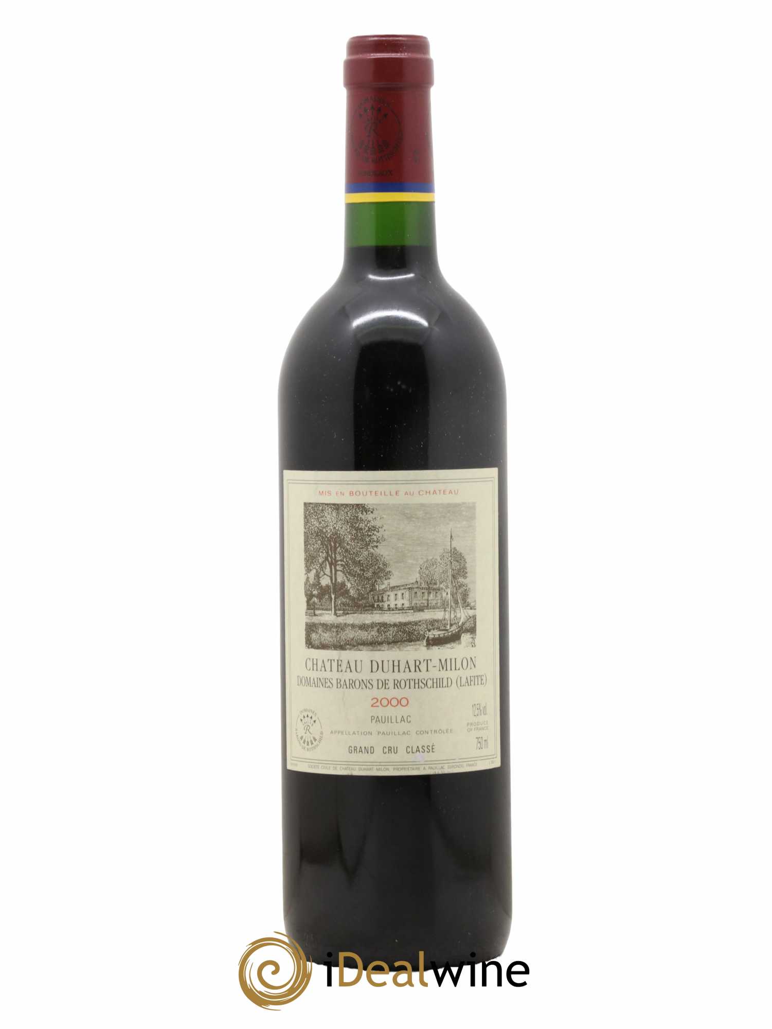 Château Duhart-Milon 4ème Grand Cru Classé 2000 - Lot de 1 bouteille - 0