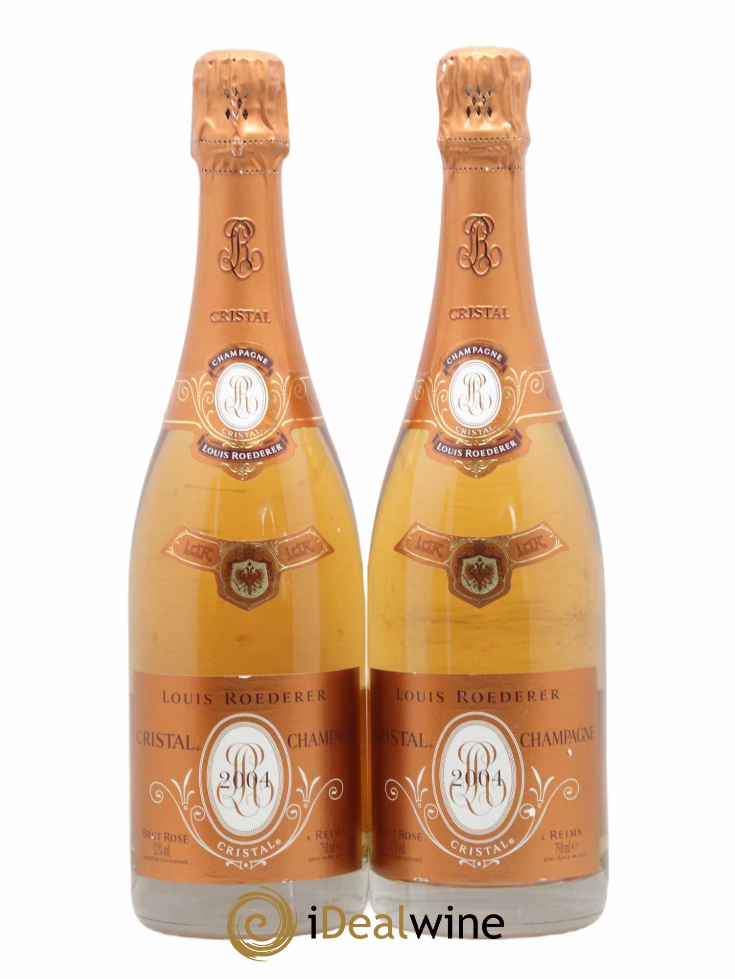 Cristal Louis Roederer 2004 - Lot de 2 bouteilles - 0