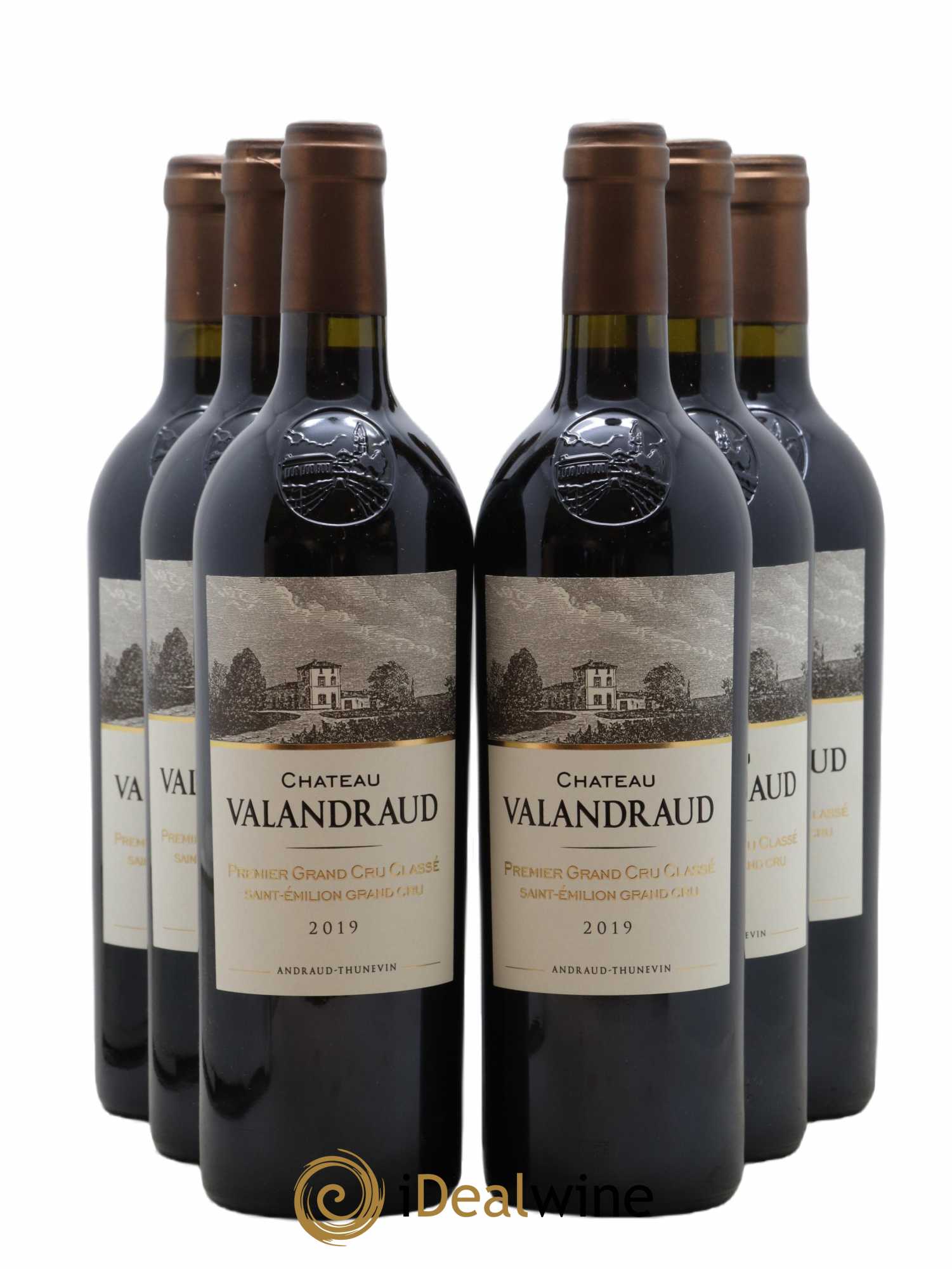 Château de Valandraud 1er Grand Cru Classé B depuis 2012 2019 - Lot de 6 bouteilles - 0