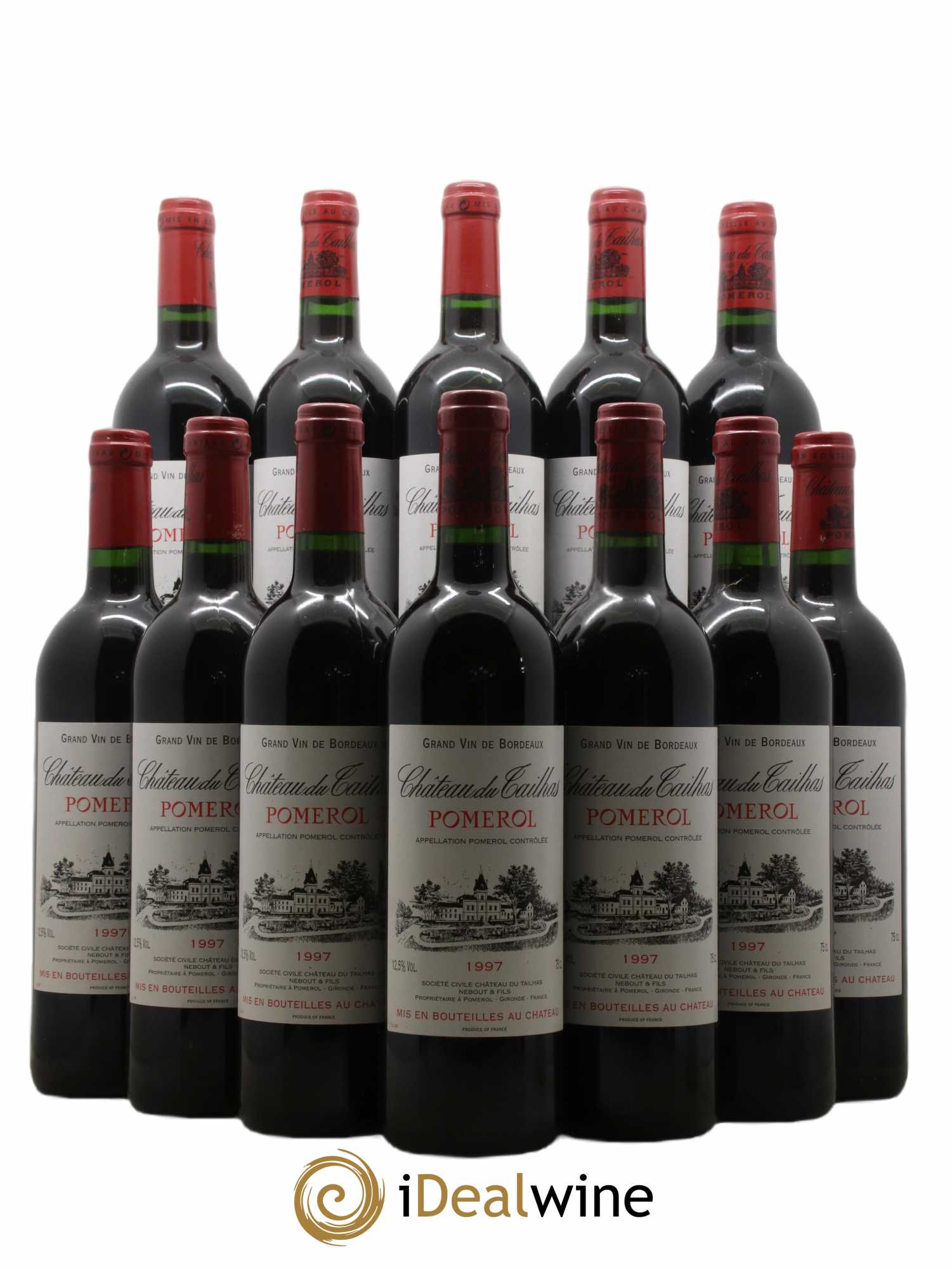 Château du Tailhas 1997 - Lot de 12 bouteilles - 0