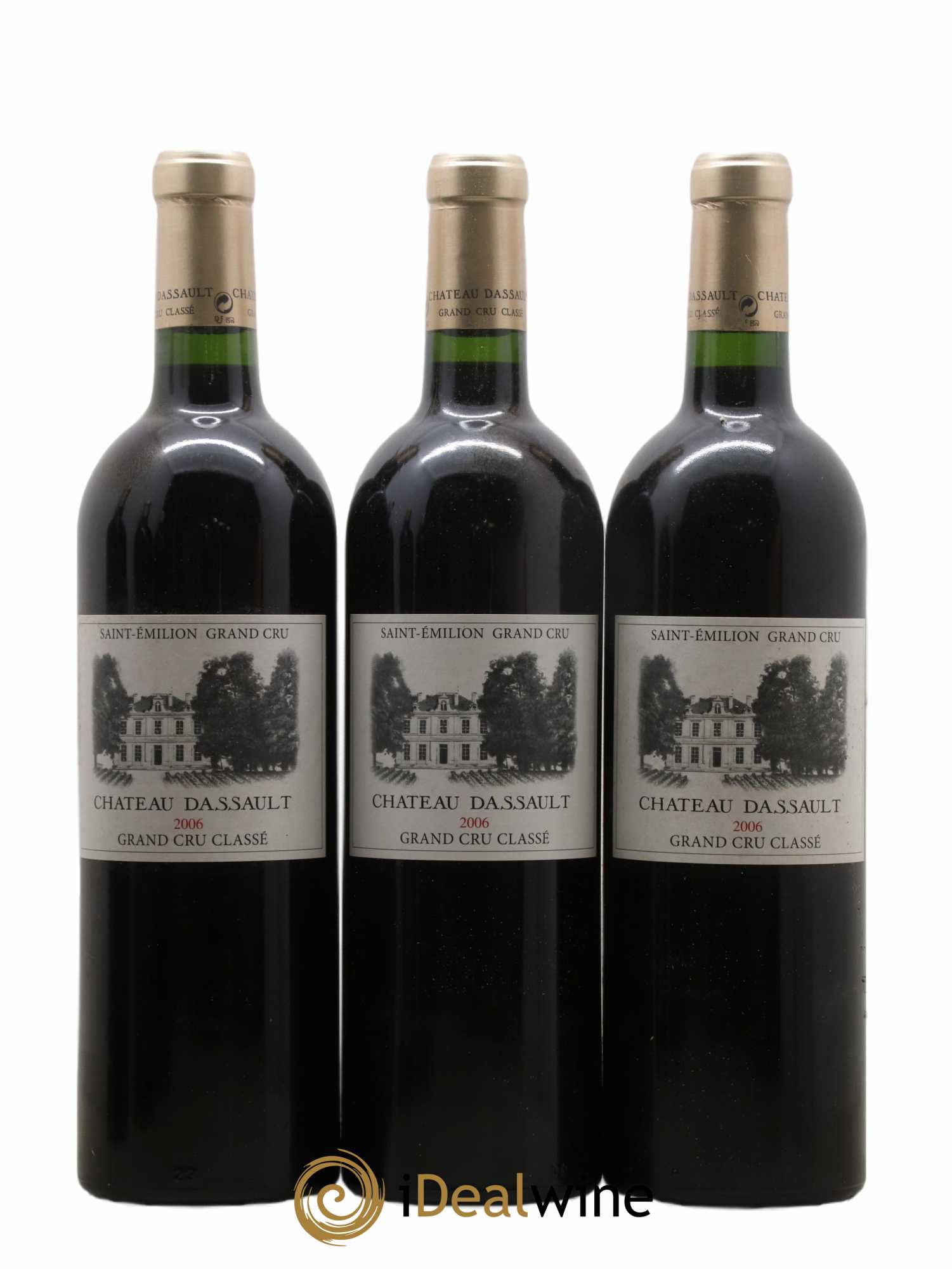 Château Dassault Grand Cru Classé 2006 - Lot of 12 bottles - 4