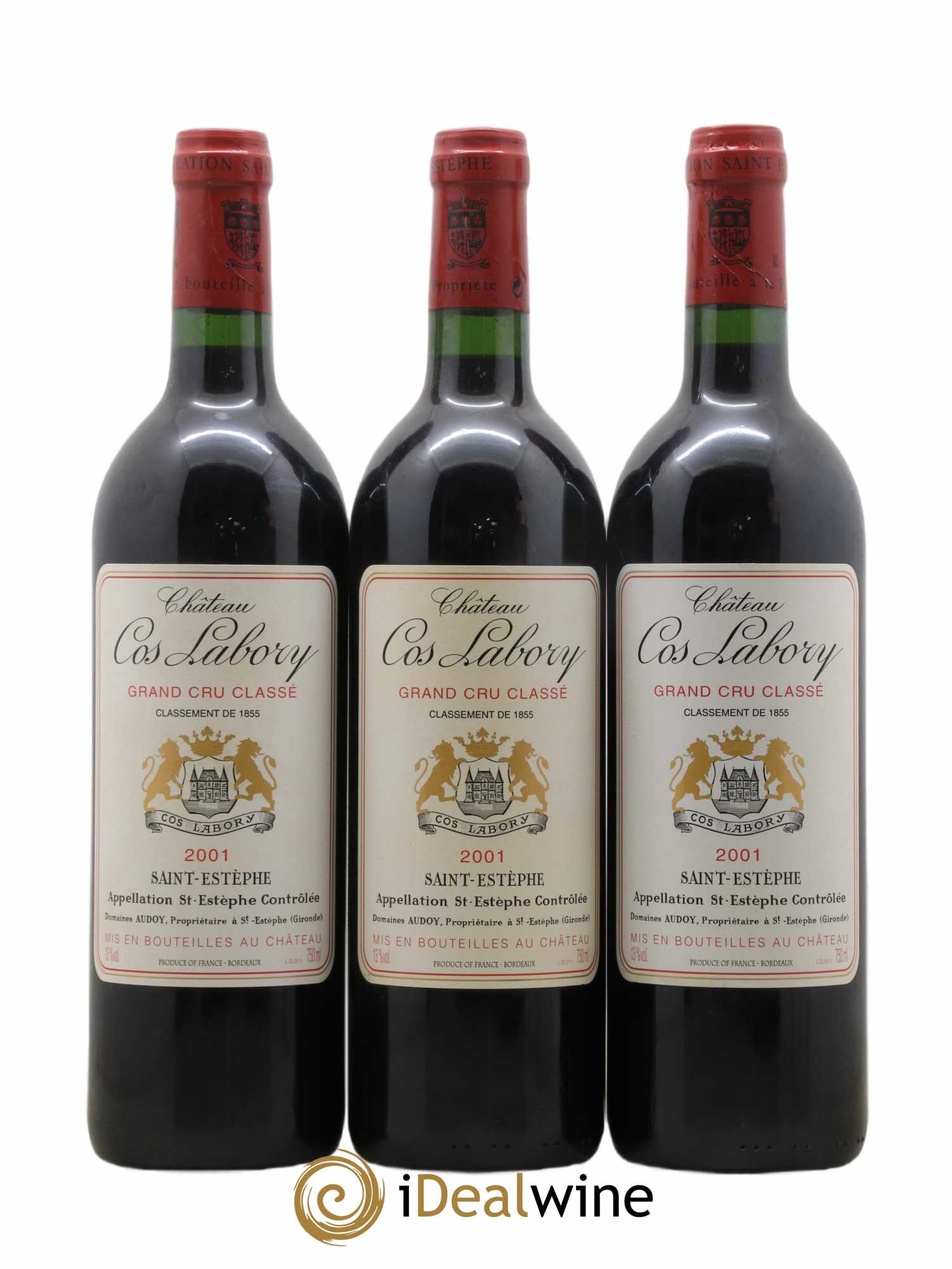 Château Cos Labory 5ème Grand Cru Classé 2001 - Lot of 12 bottles - 2