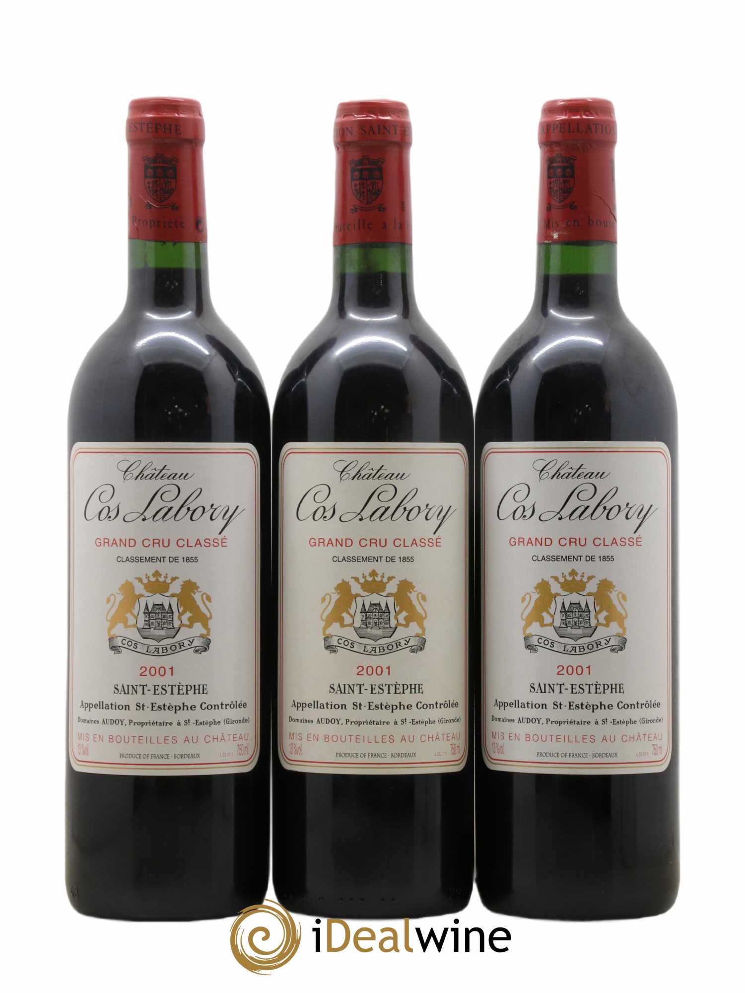 Château Cos Labory 5ème Grand Cru Classé 2001 - Lot of 12 bottles - 4