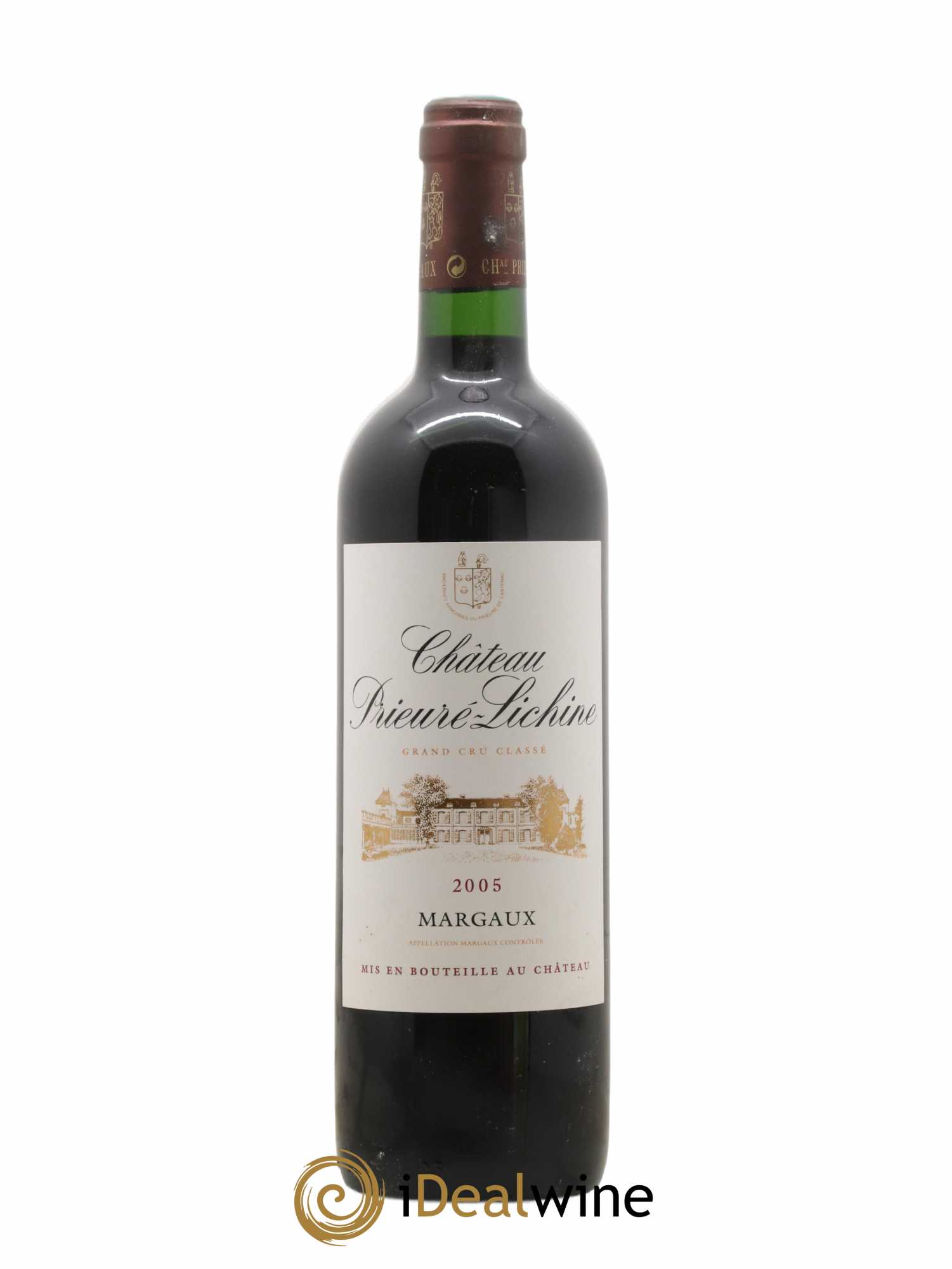 Château Prieuré Lichine 4ème Grand Cru Classé 2005 - Lot de 1 bouteille - 0
