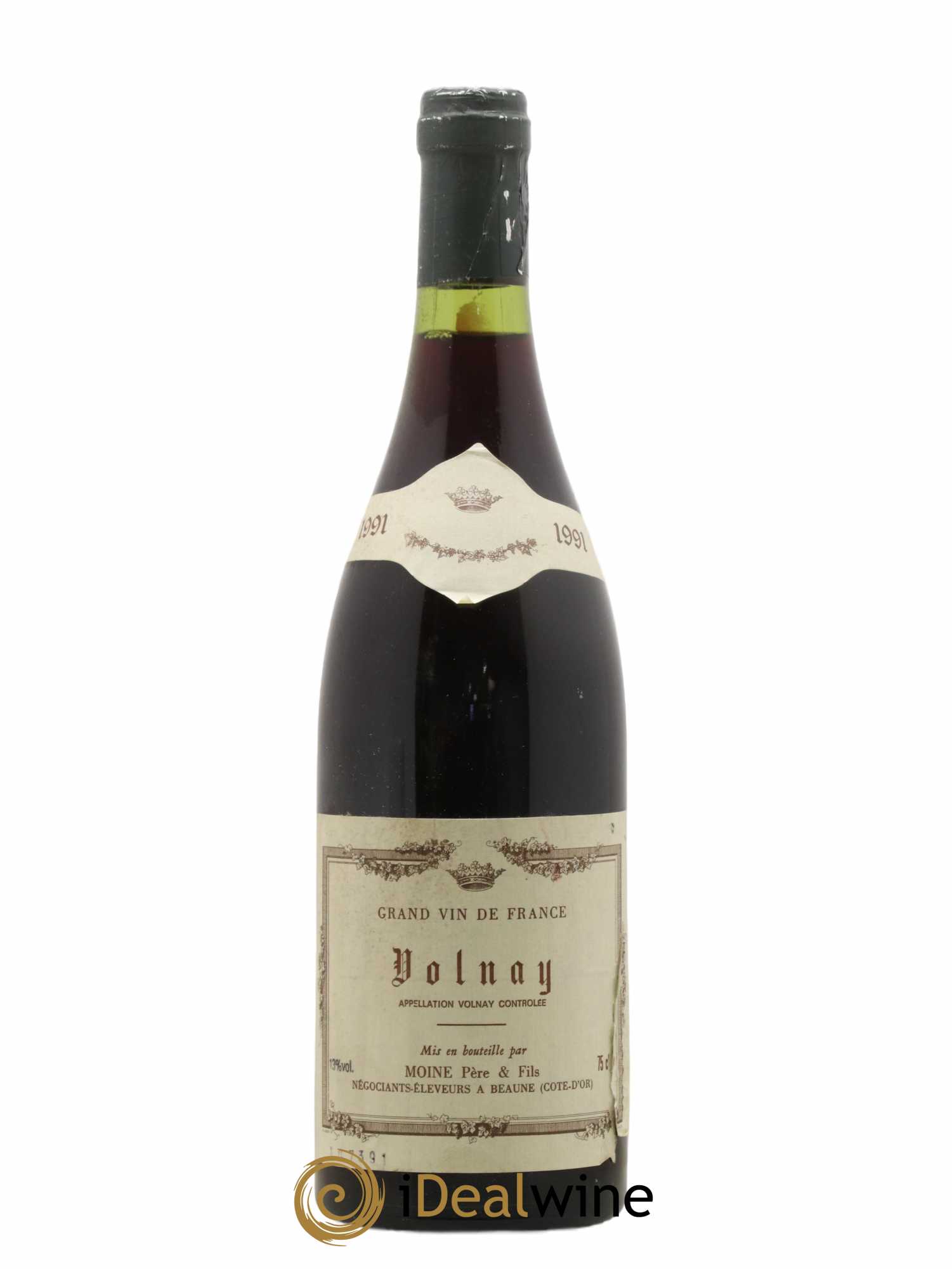 Volnay Moine Père et Fils 1991 - Lot de 1 bouteille - 0