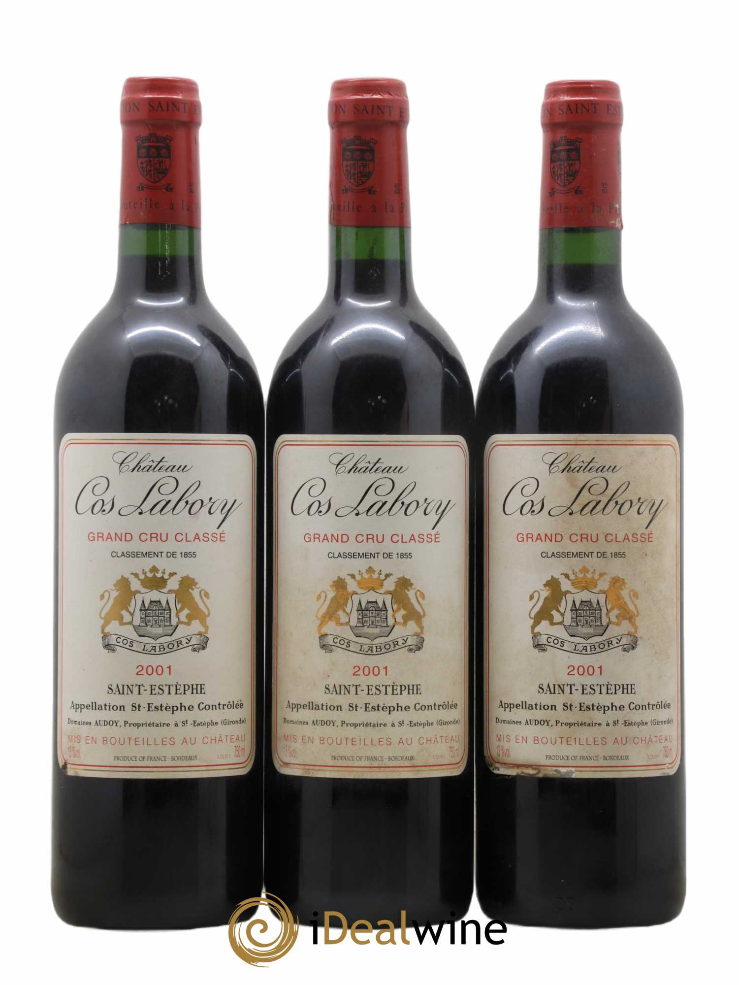 Château Cos Labory 5ème Grand Cru Classé 2001 - Lot of 12 bottles - 3