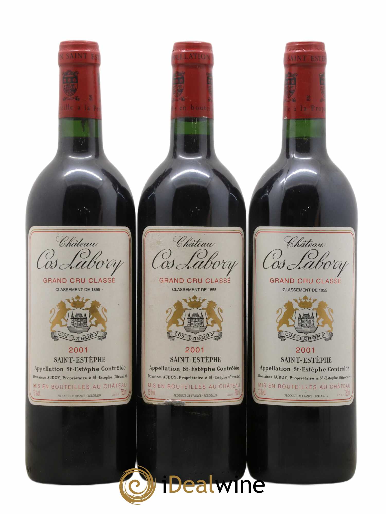 Château Cos Labory 5ème Grand Cru Classé 2001 - Lot of 12 bottles - 4