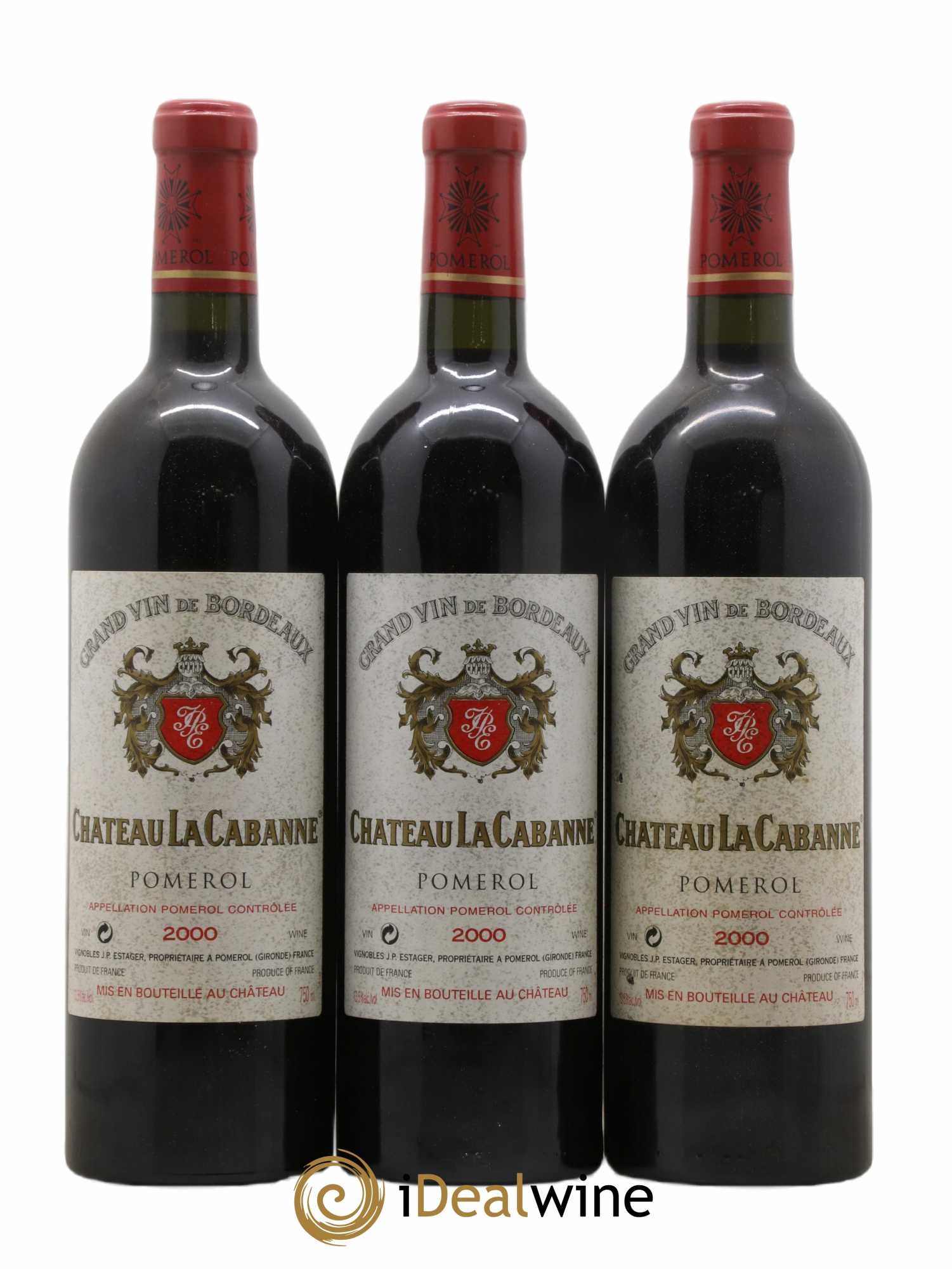 Château la Cabanne 2000 - Lot de 6 bouteilles - 2