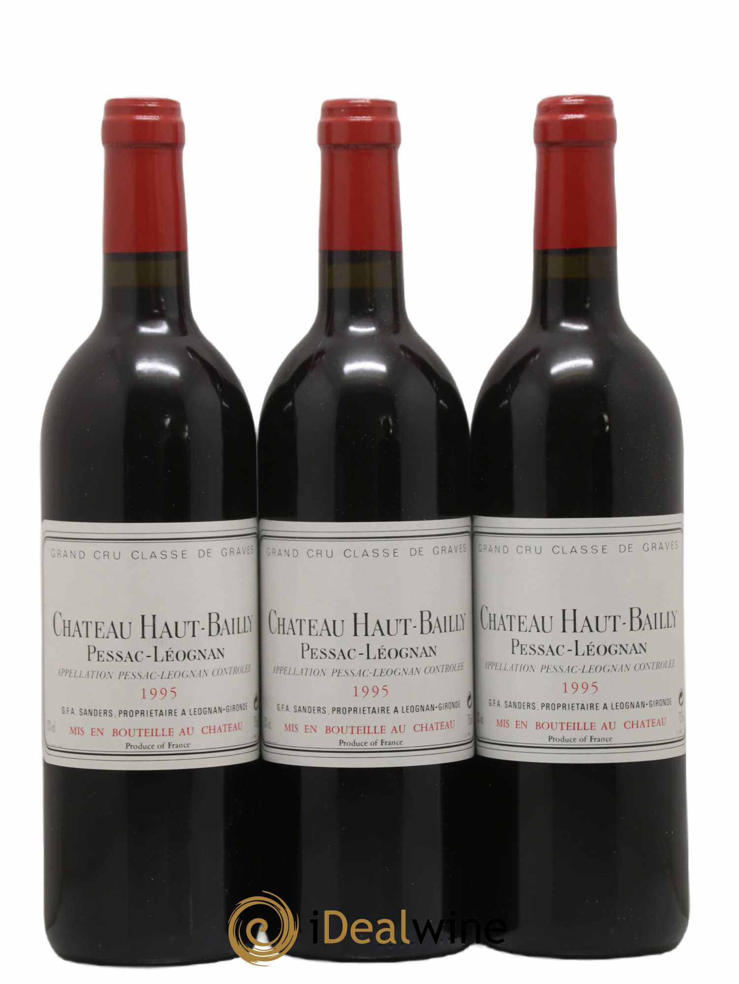 Château Haut-Bailly Cru Classé de Graves 1995 - Lot de 12 bouteilles - 3