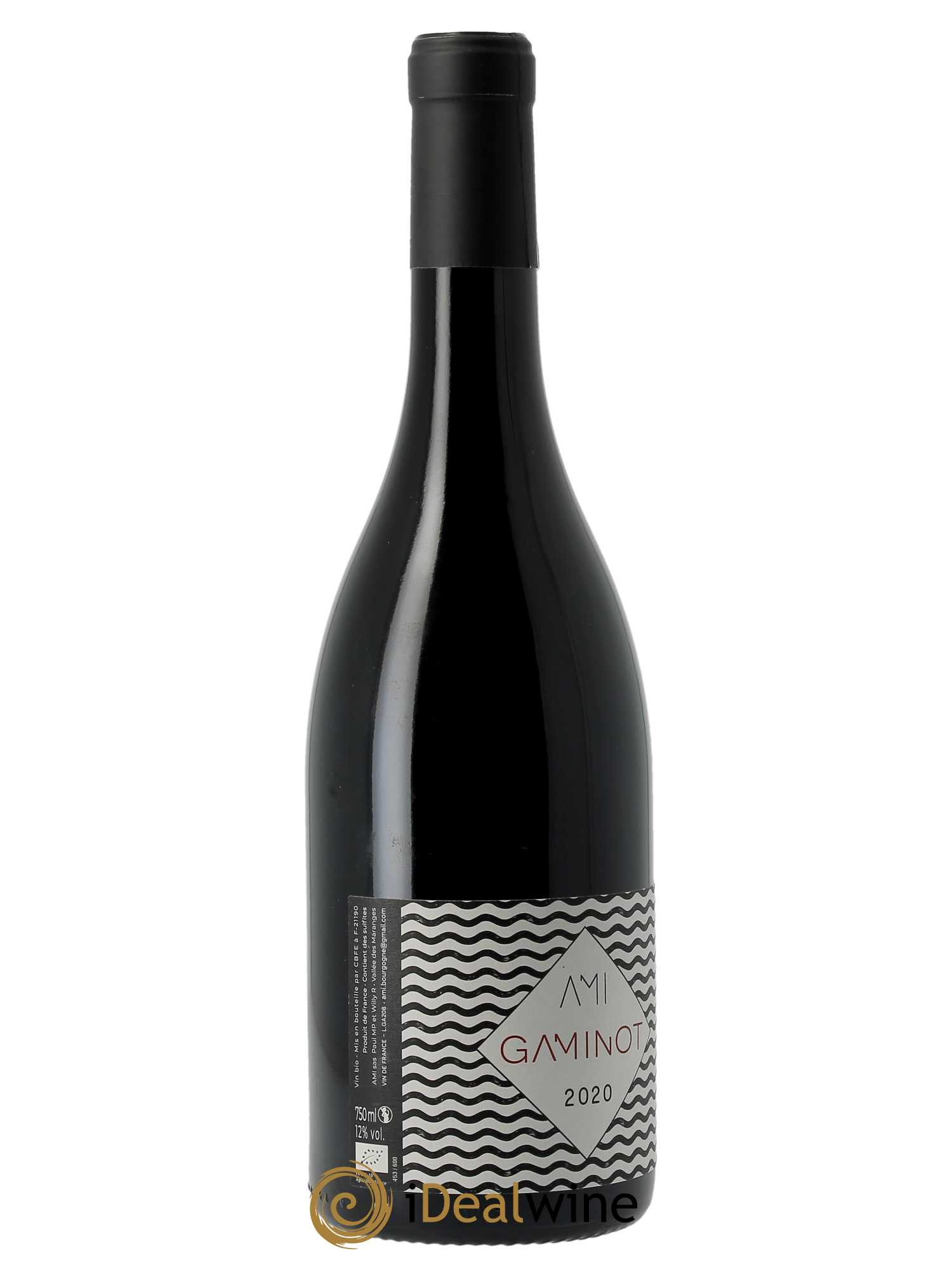 Vin de France Gaminot AMI (Willy Roulendes et Paul Perarnau) 2020 - Lot of 1 bottle - 1