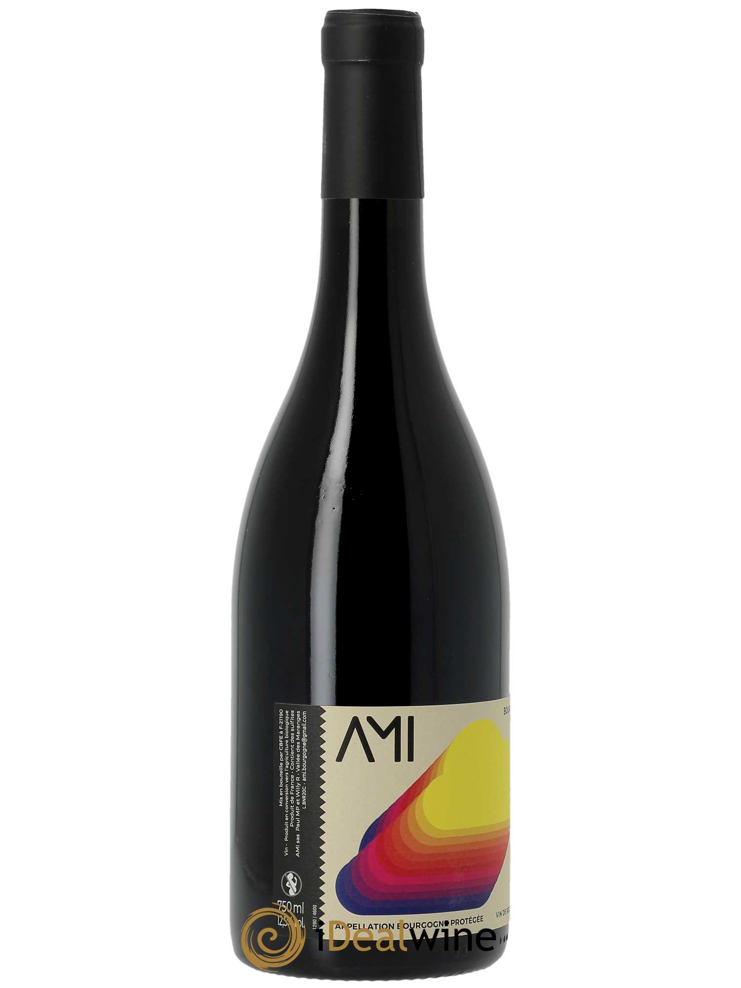 Bourgogne AMI (Willy Roulendes et Paul Perarnau) 2020 - Lot de 1 bouteille - 1
