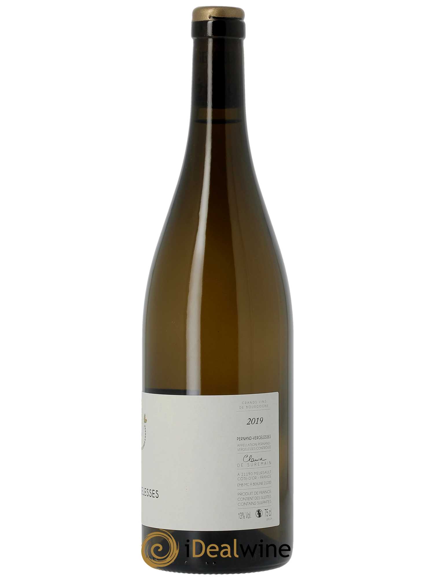 Pernand-Vergelesses Clarisse De Suremain 2019 - Lot de 1 bouteille - 1