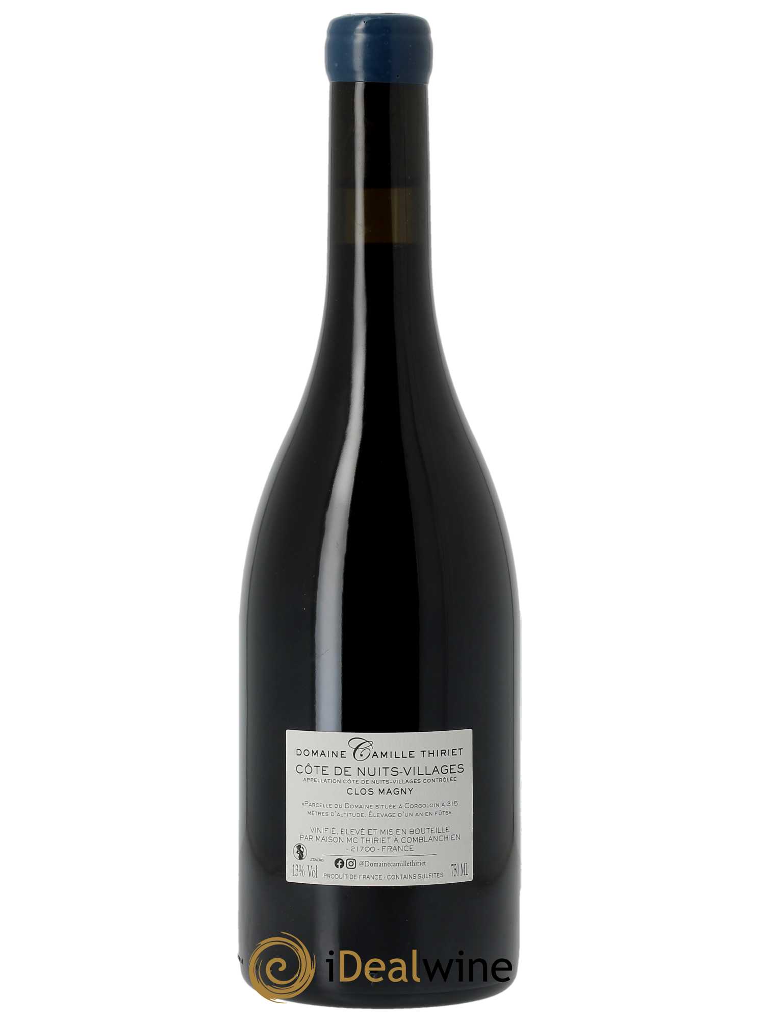 Côte de Nuits-Villages Clos Magny Maison Thiriet 2021 - Lot de 1 bouteille - 1