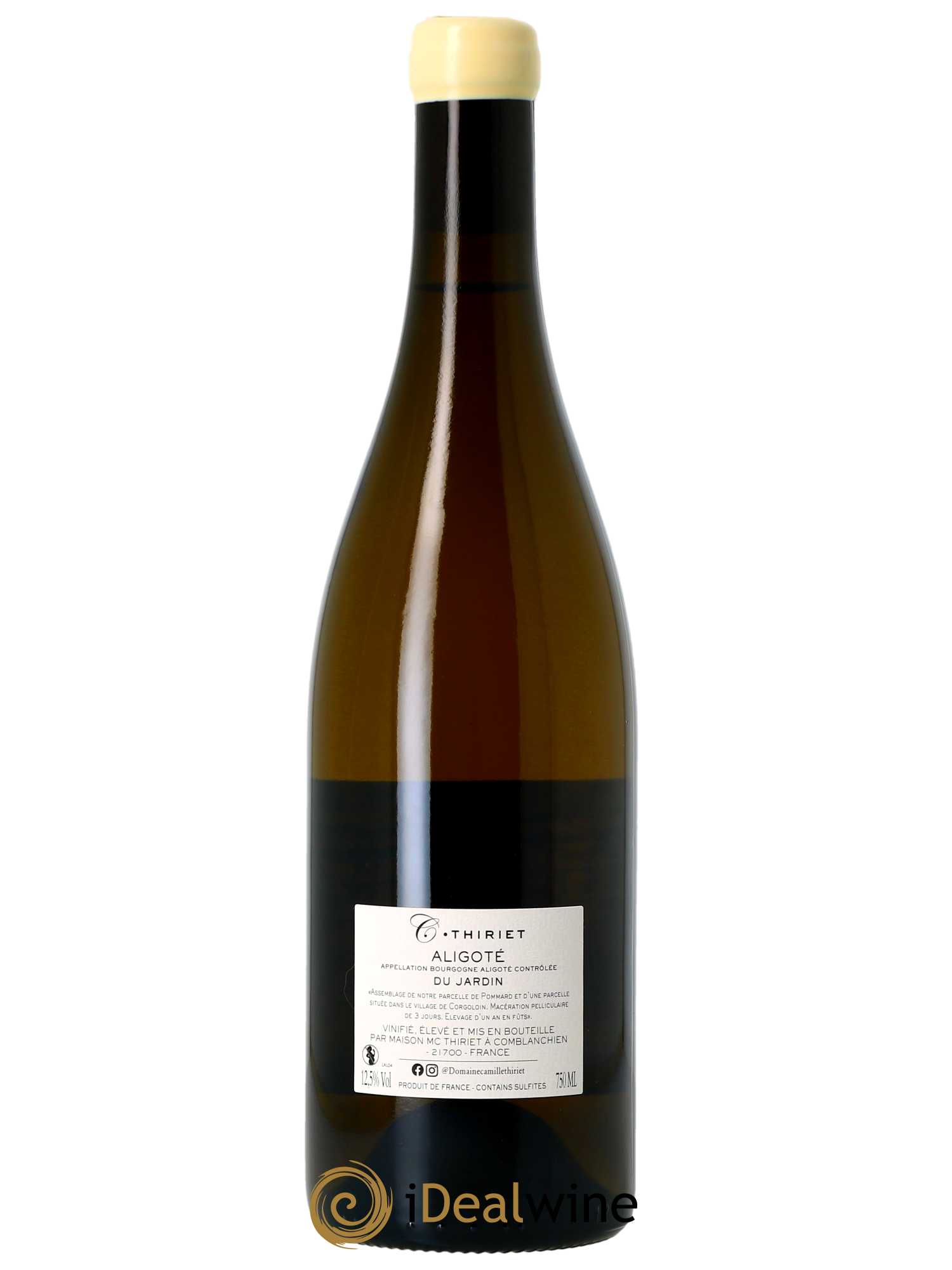 Bourgogne Aligoté du Jardin Maison Thiriet 2021 - Lot of 1 bottle - 1