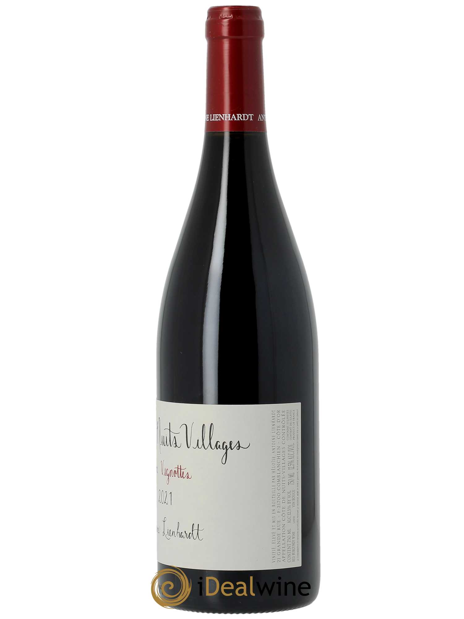Côte de Nuits-Villages Aux Vignottes Antoine Lienhardt 2021 - Lot de 1 bouteille - 1