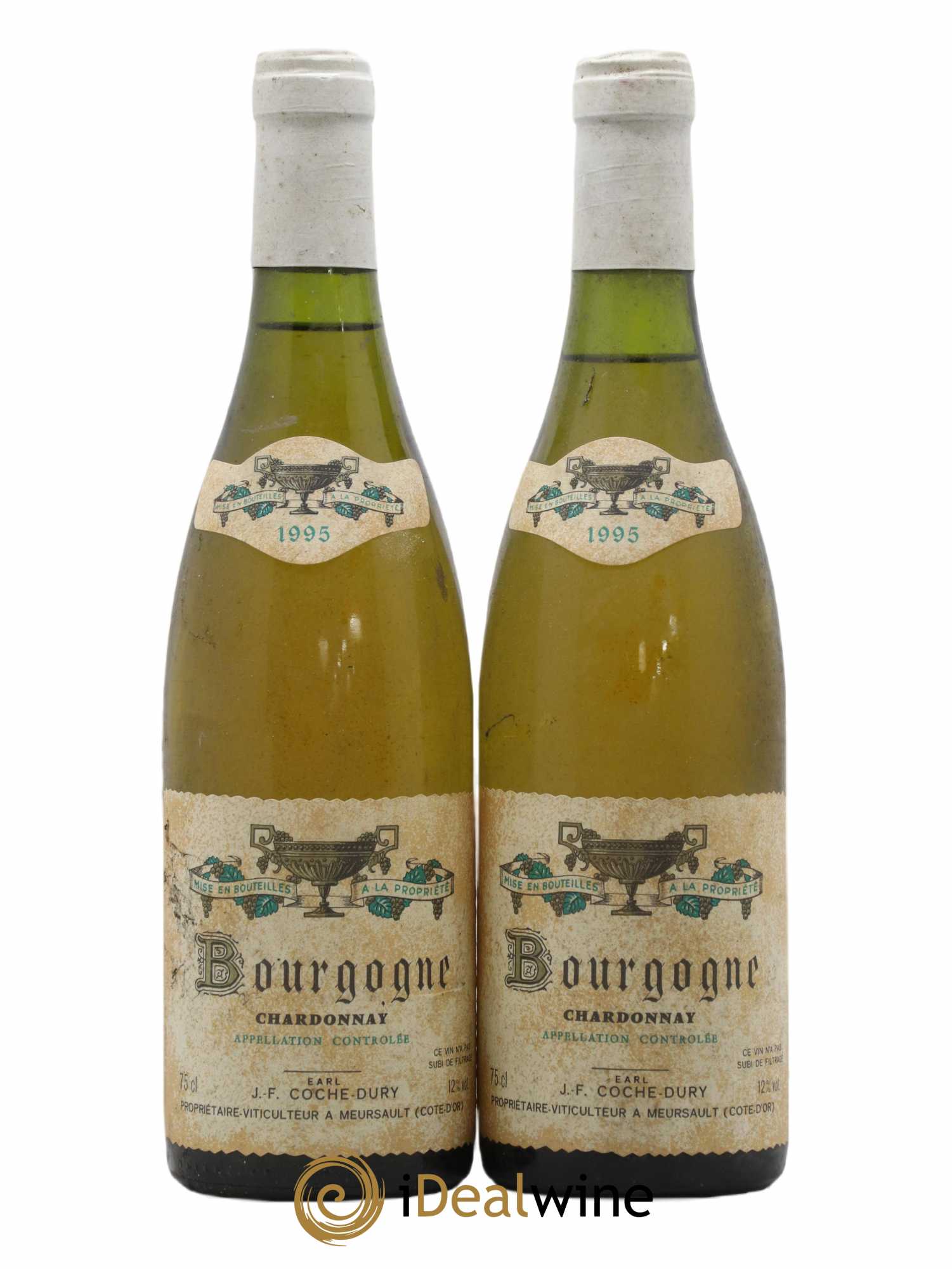 Bourgogne Coche Dury (Domaine) 1995 - Lot de 2 bouteilles - 0