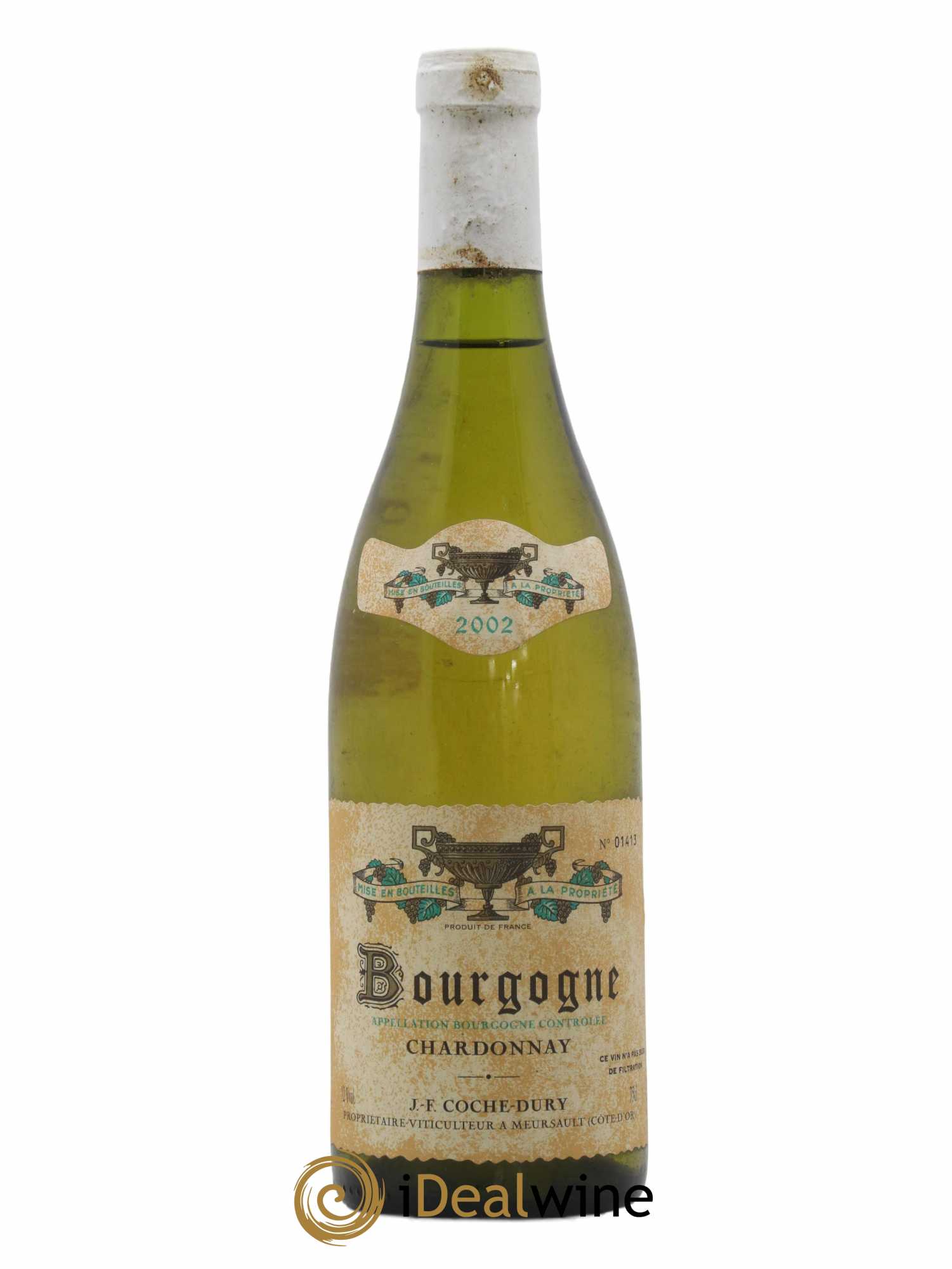 Bourgogne Coche Dury (Domaine) 2002 - Posten von 1 Flasche - 0
