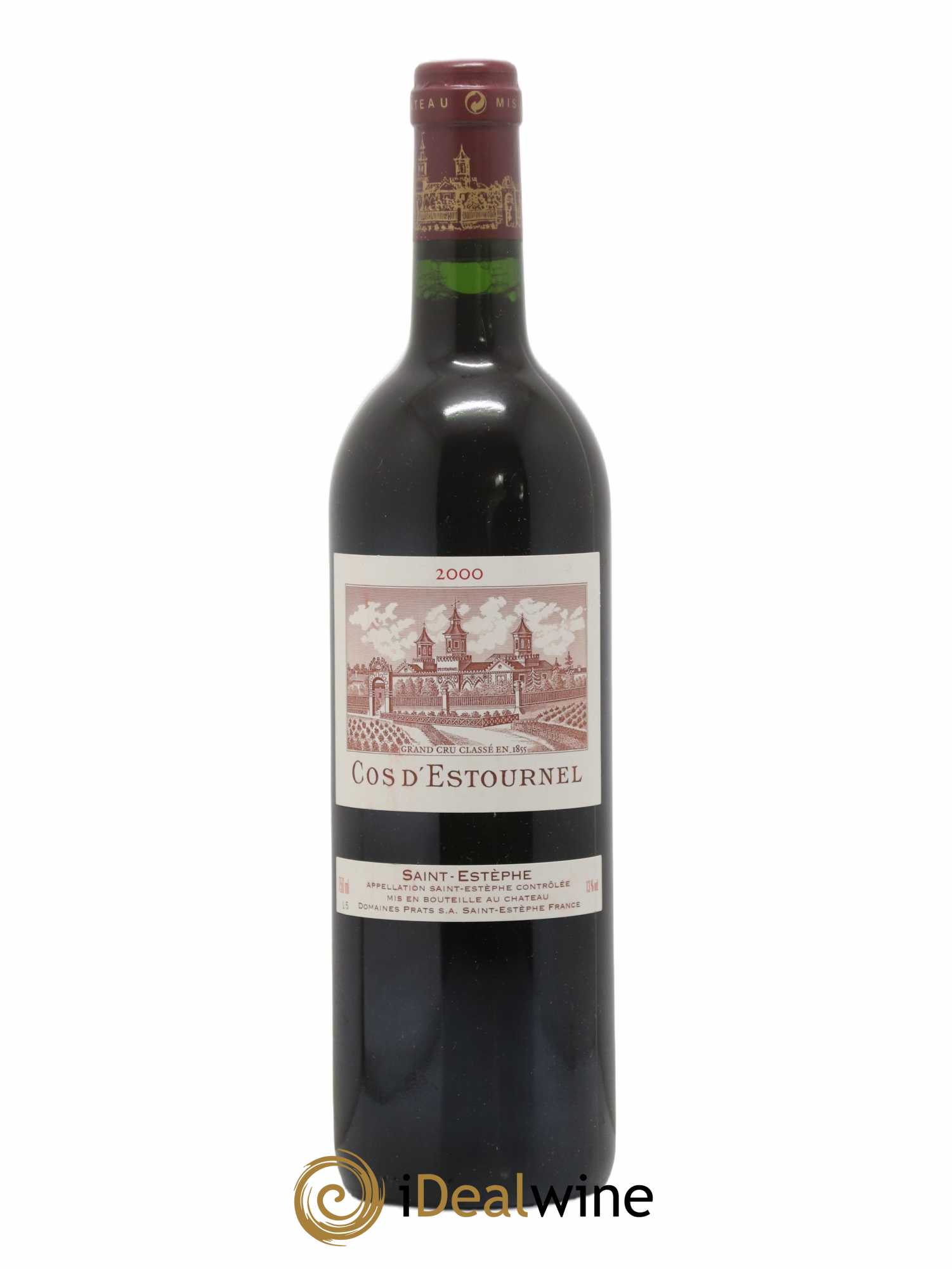 Cos d'Estournel 2ème Grand Cru Classé 2000 - Lot de 1 bouteille - 0
