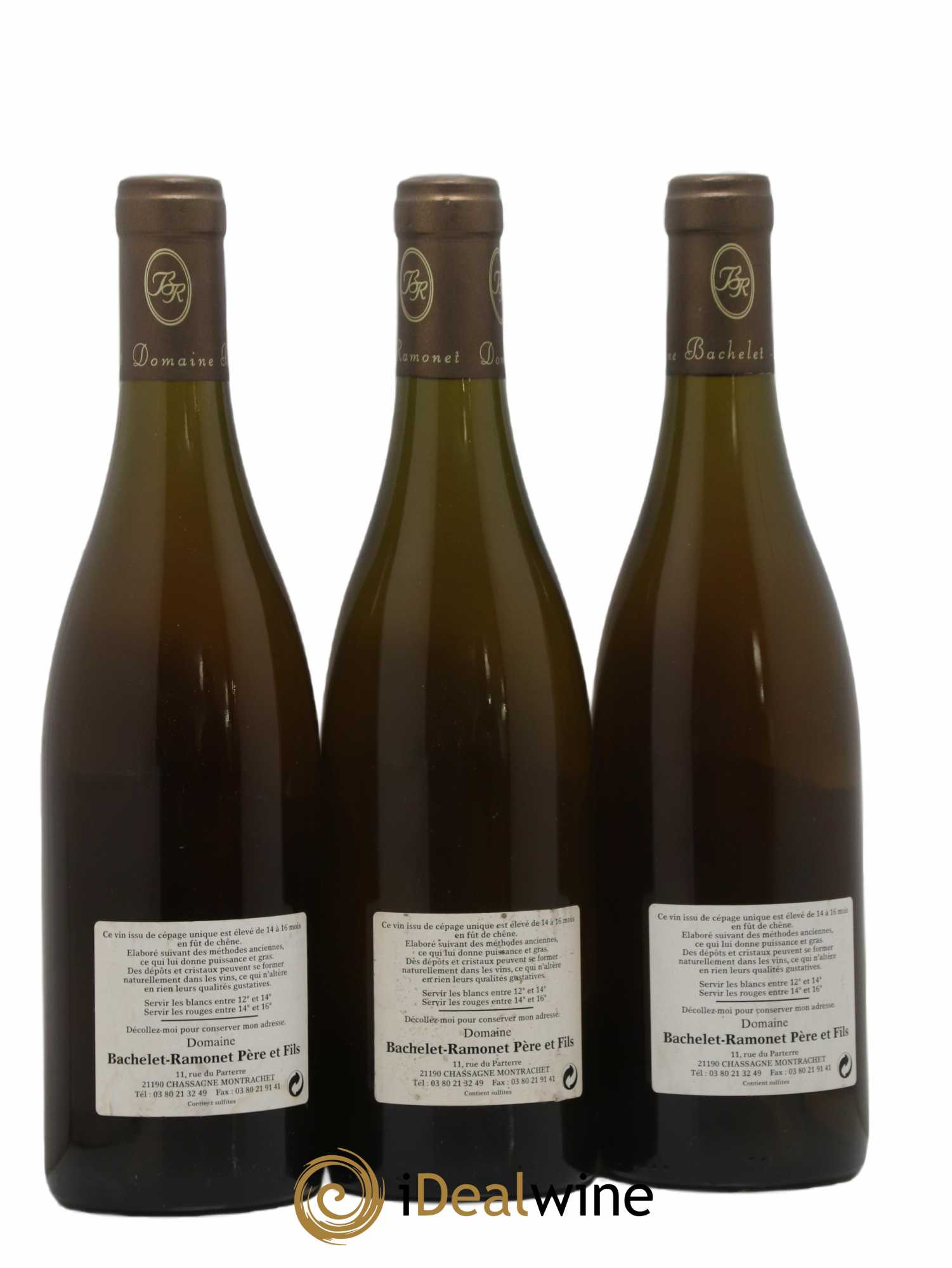 Bâtard-Montrachet Grand Cru Bachelet-Ramonet (Domaine) 2001 - Lot de 3 bouteilles - 1