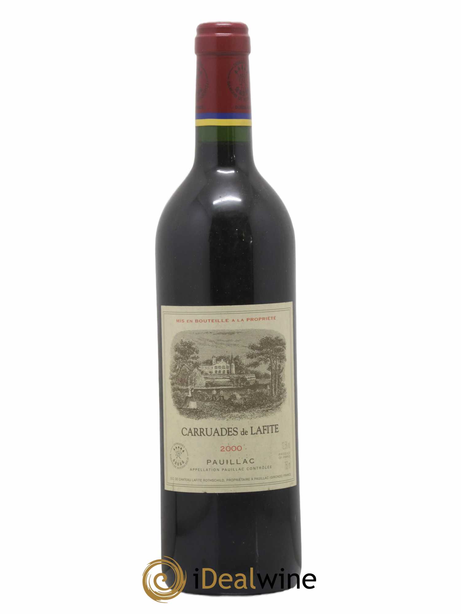 Carruades de Lafite Rothschild Second Vin 2000 - Lot de 1 bouteille - 0