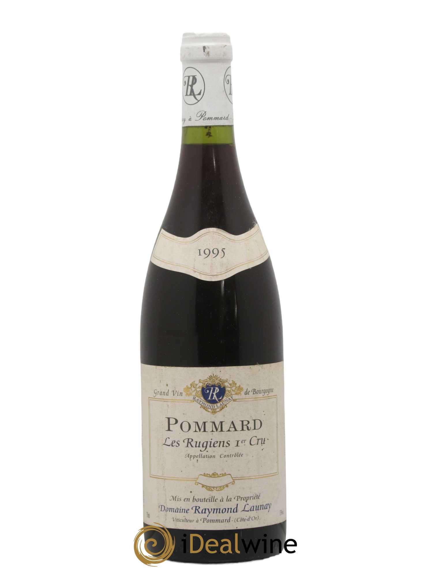 Pommard 1er Cru Les Rugiens Domaine Raymond Launay 1995 - Lot de 1 bouteille - 0