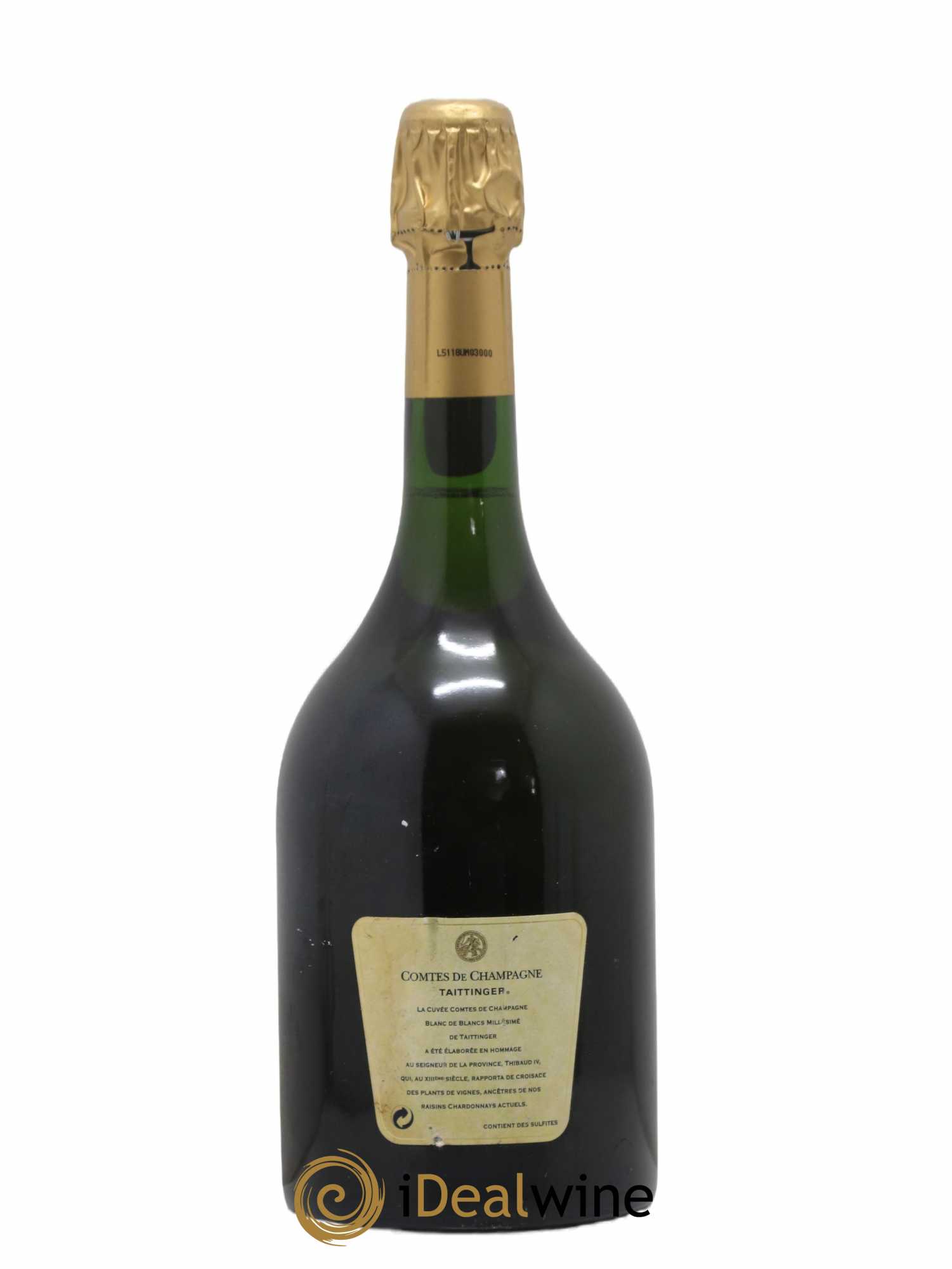 Comtes de Champagne Taittinger 1995 - Lot de 1 bouteille - 1