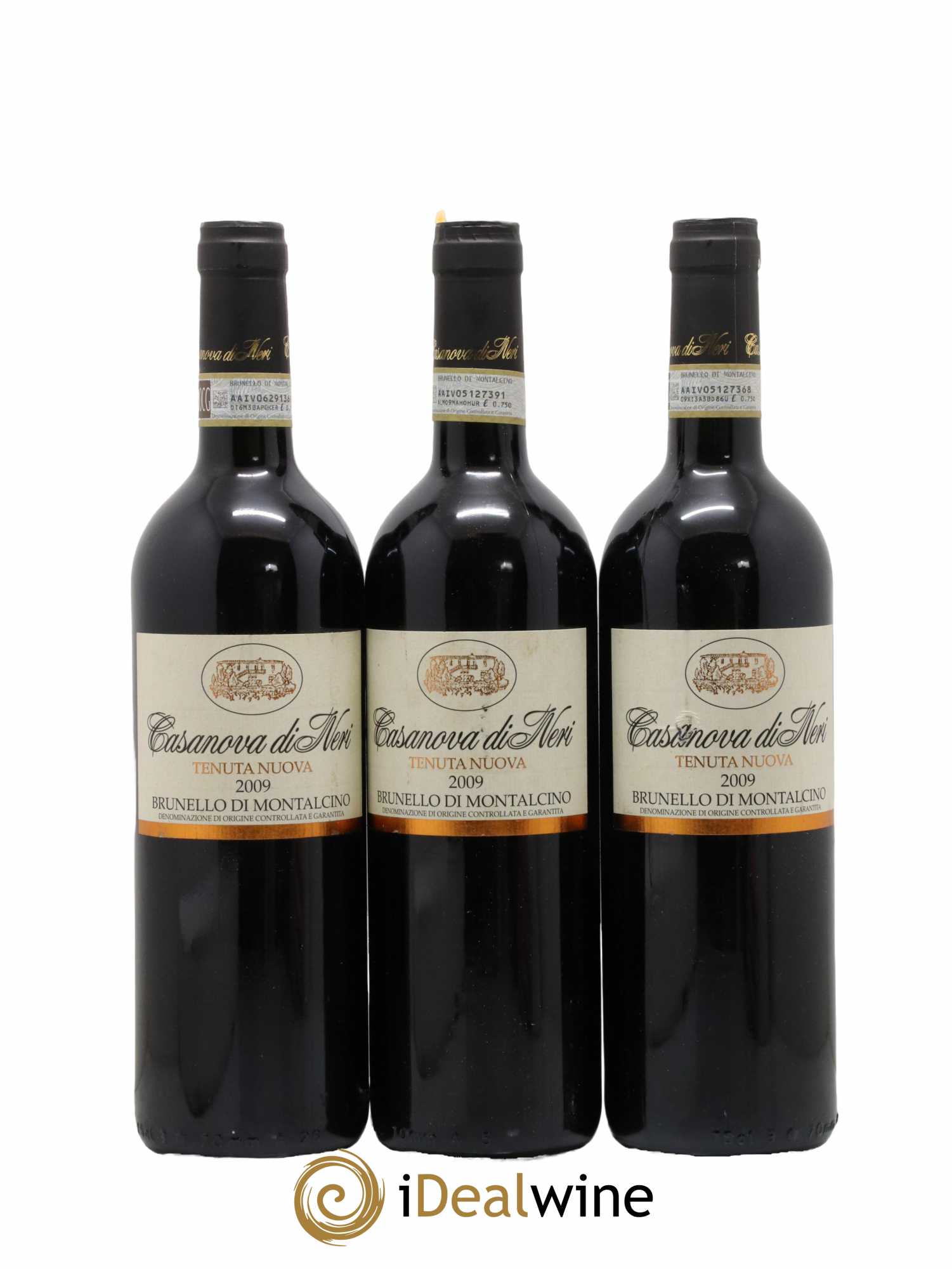 Brunello di Montalcino DOCG Tenuta Nuova Casanova di Neri - Giacomo Neri 2009 - Lot de 3 bouteilles - 0