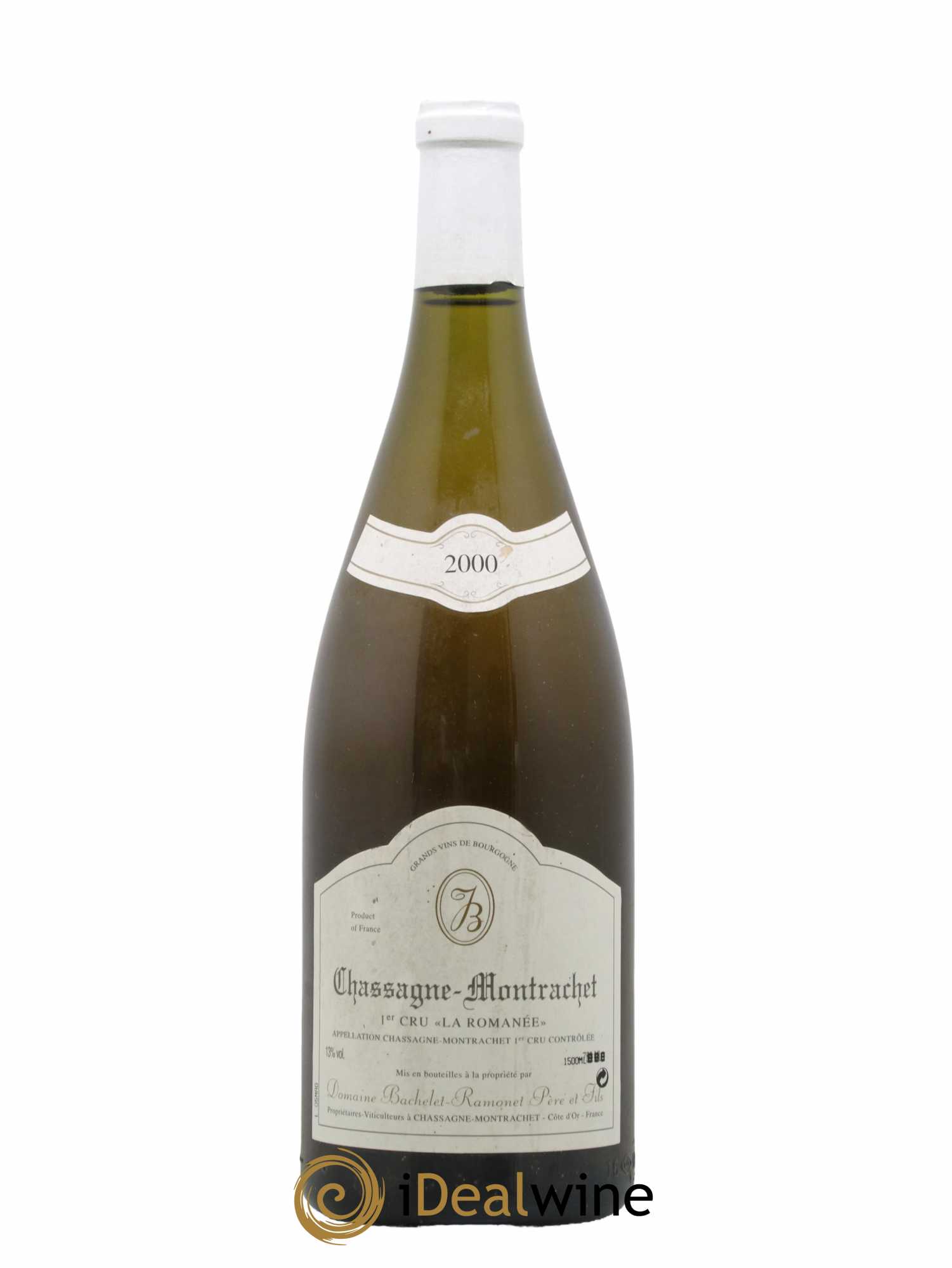 Chassagne-Montrachet 1er Cru La Romanée Bachelet-Ramonet (Domaine) 2000 - Posten von 1 Magnum - 0