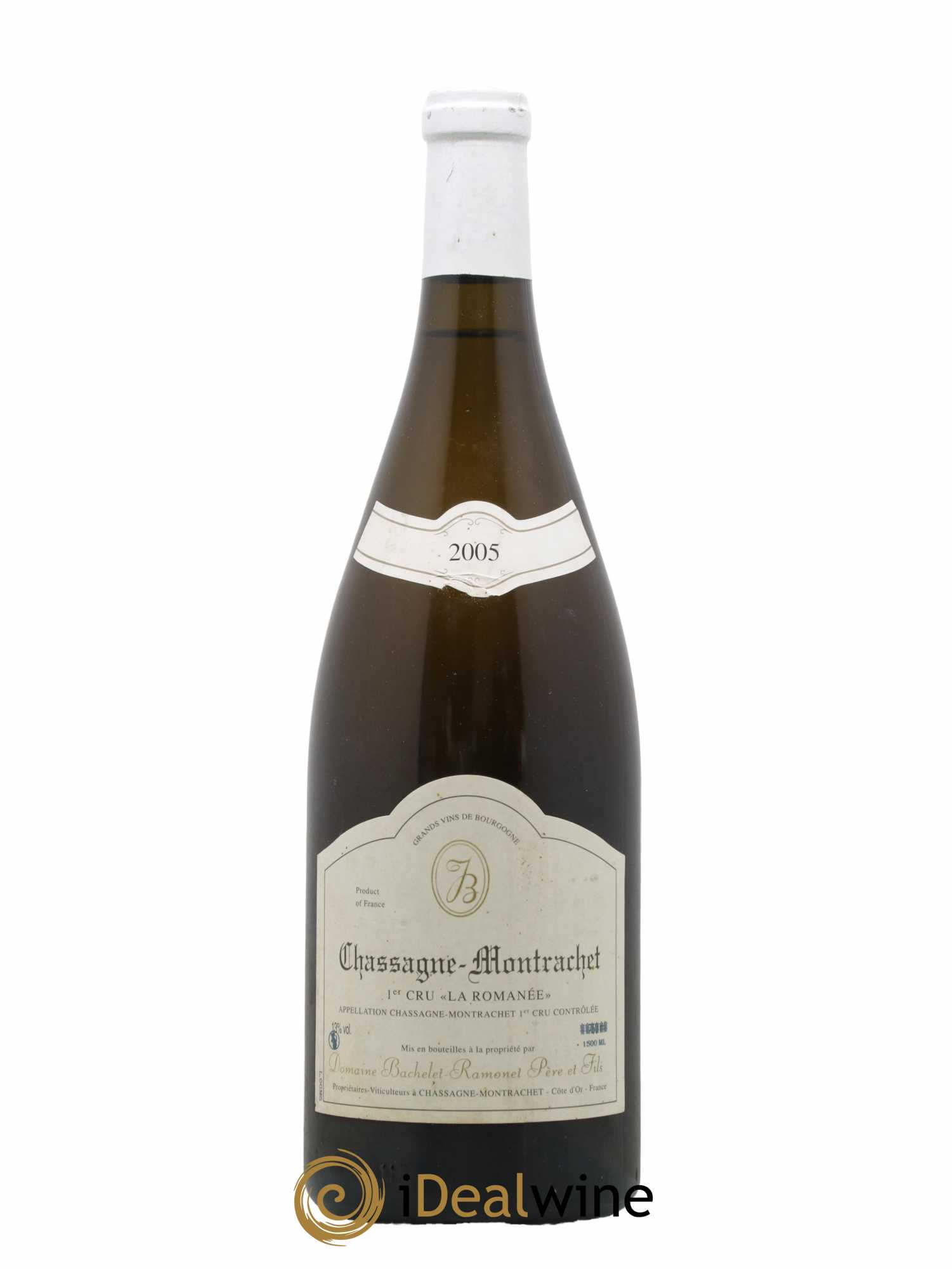 Chassagne-Montrachet 1er Cru La Romanée Bachelet-Ramonet (Domaine) 2005 - Lot de 1 magnum - 0