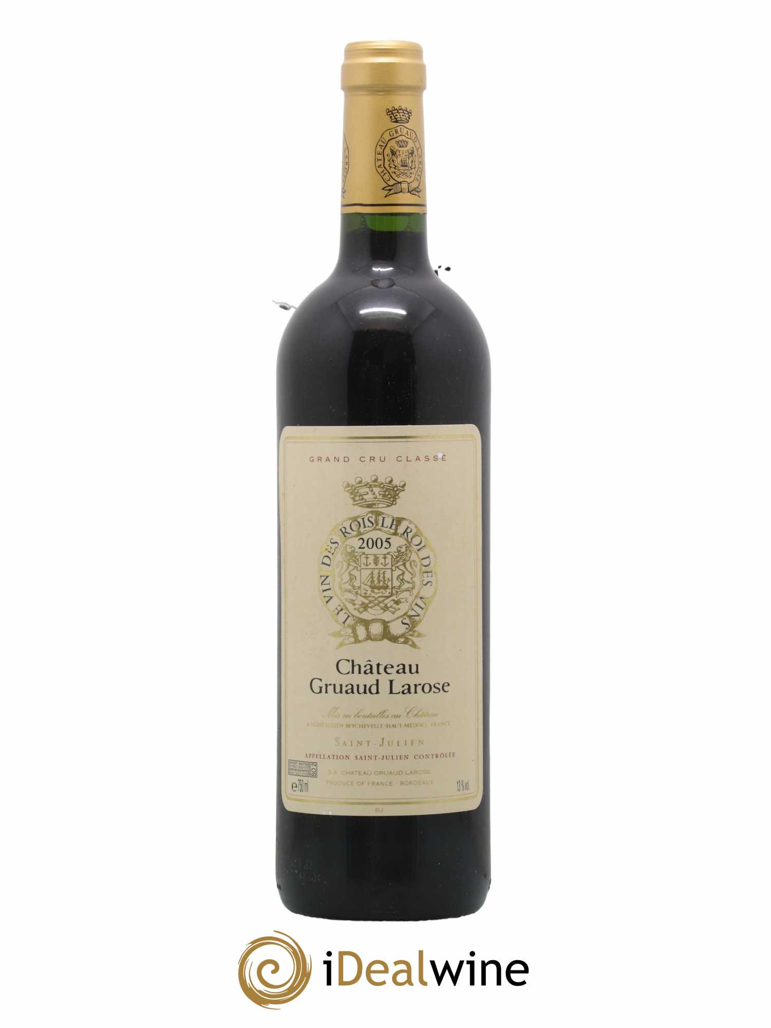 Château Gruaud Larose 2ème Grand Cru Classé 2005 - Lot de 1 bouteille - 0