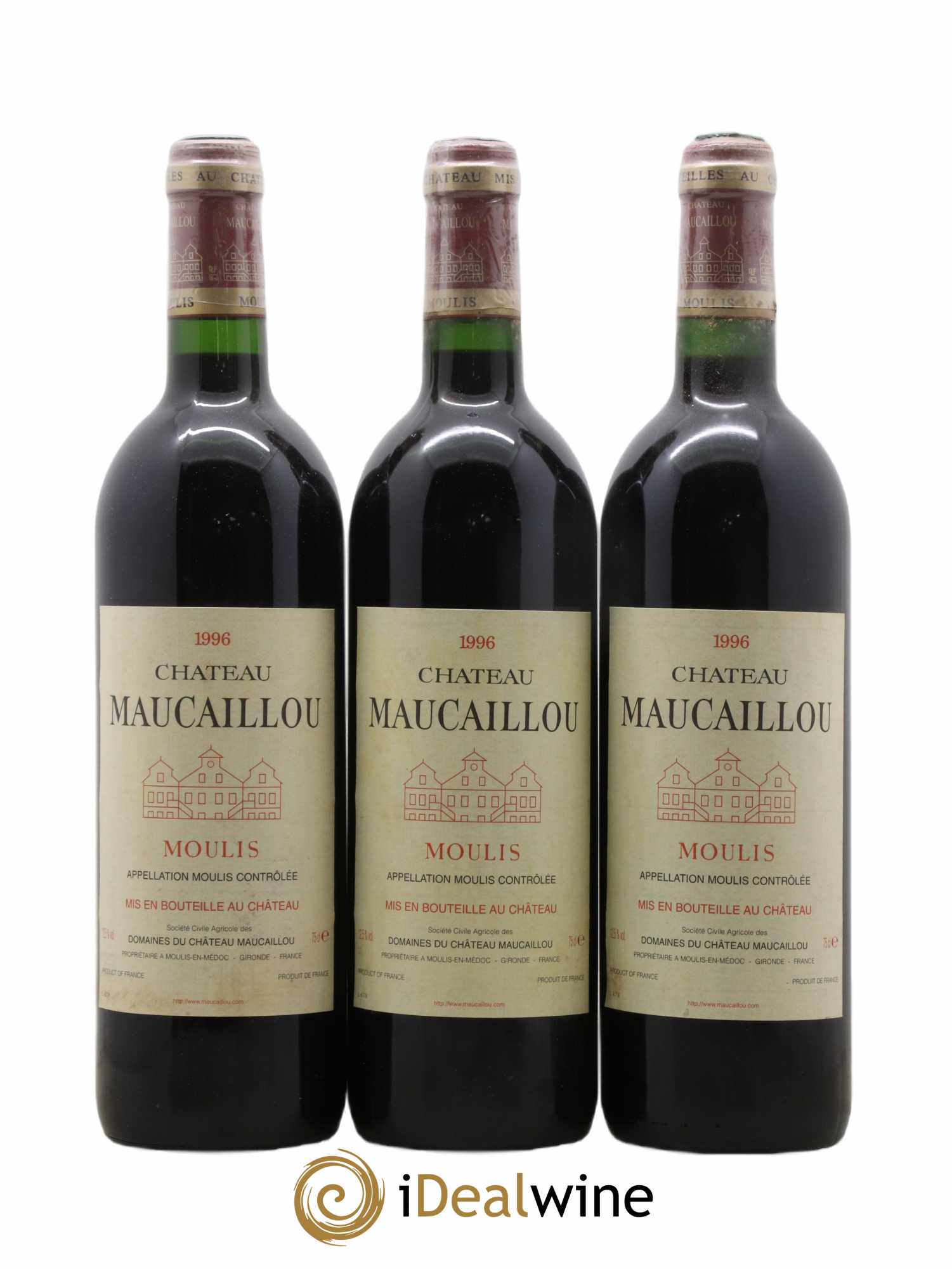 Château Maucaillou 1996 - Lot de 12 bouteilles - 2