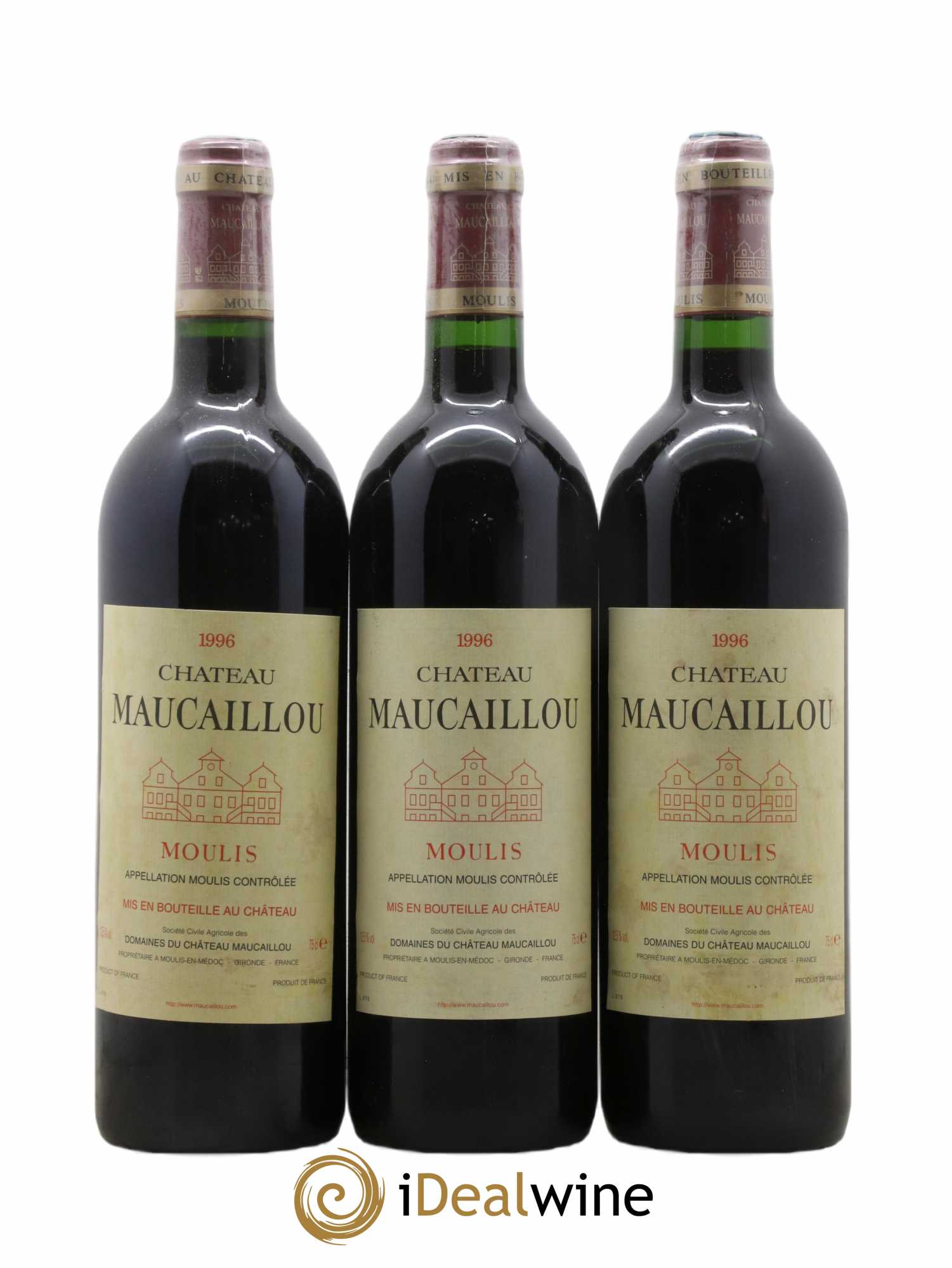 Château Maucaillou 1996 - Lot de 12 bouteilles - 3