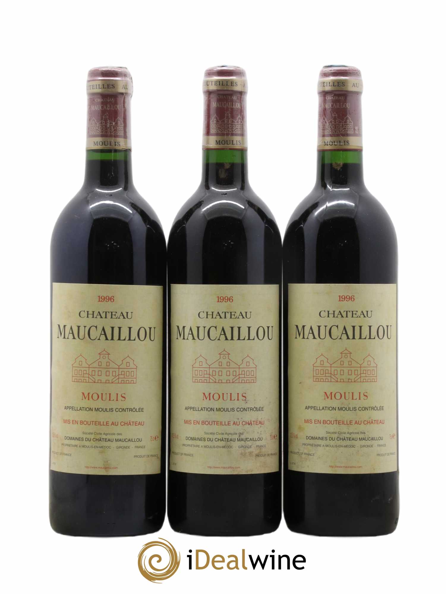 Château Maucaillou 1996 - Lot de 12 bouteilles - 4