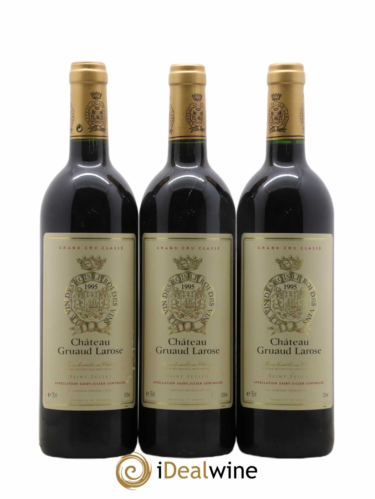 Château Gruaud Larose 2ème Grand Cru Classé 1995 - Lot of 12 bottles - 2
