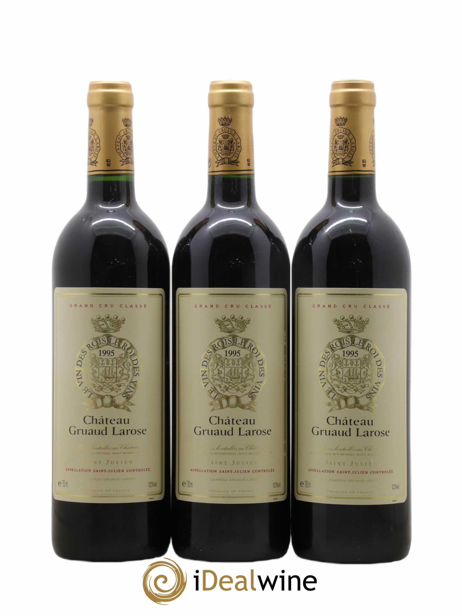 Château Gruaud Larose 2ème Grand Cru Classé 1995 - Lot of 12 bottles - 3