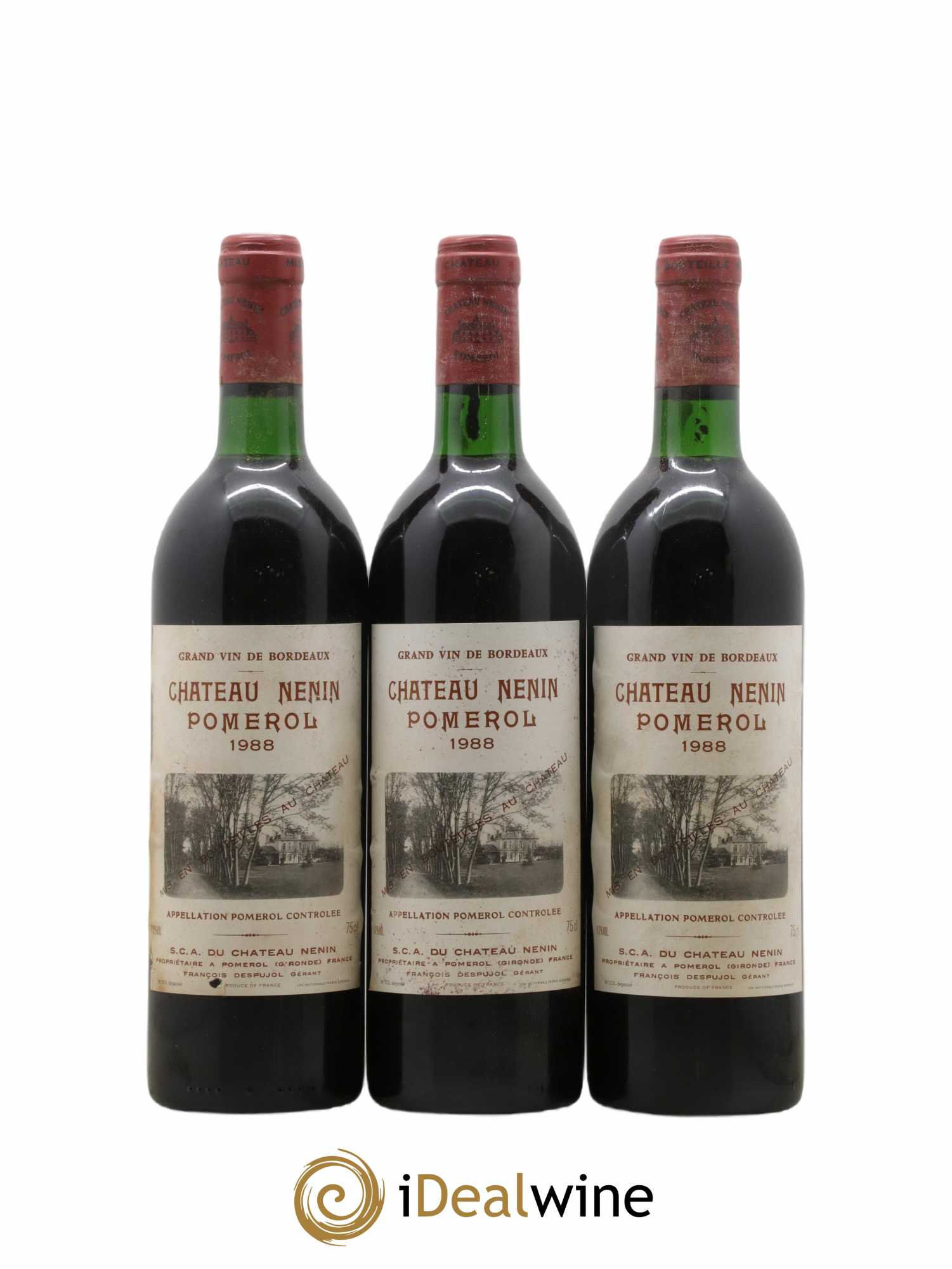 Château Nenin 1988 - Lot of 12 bottles - 2