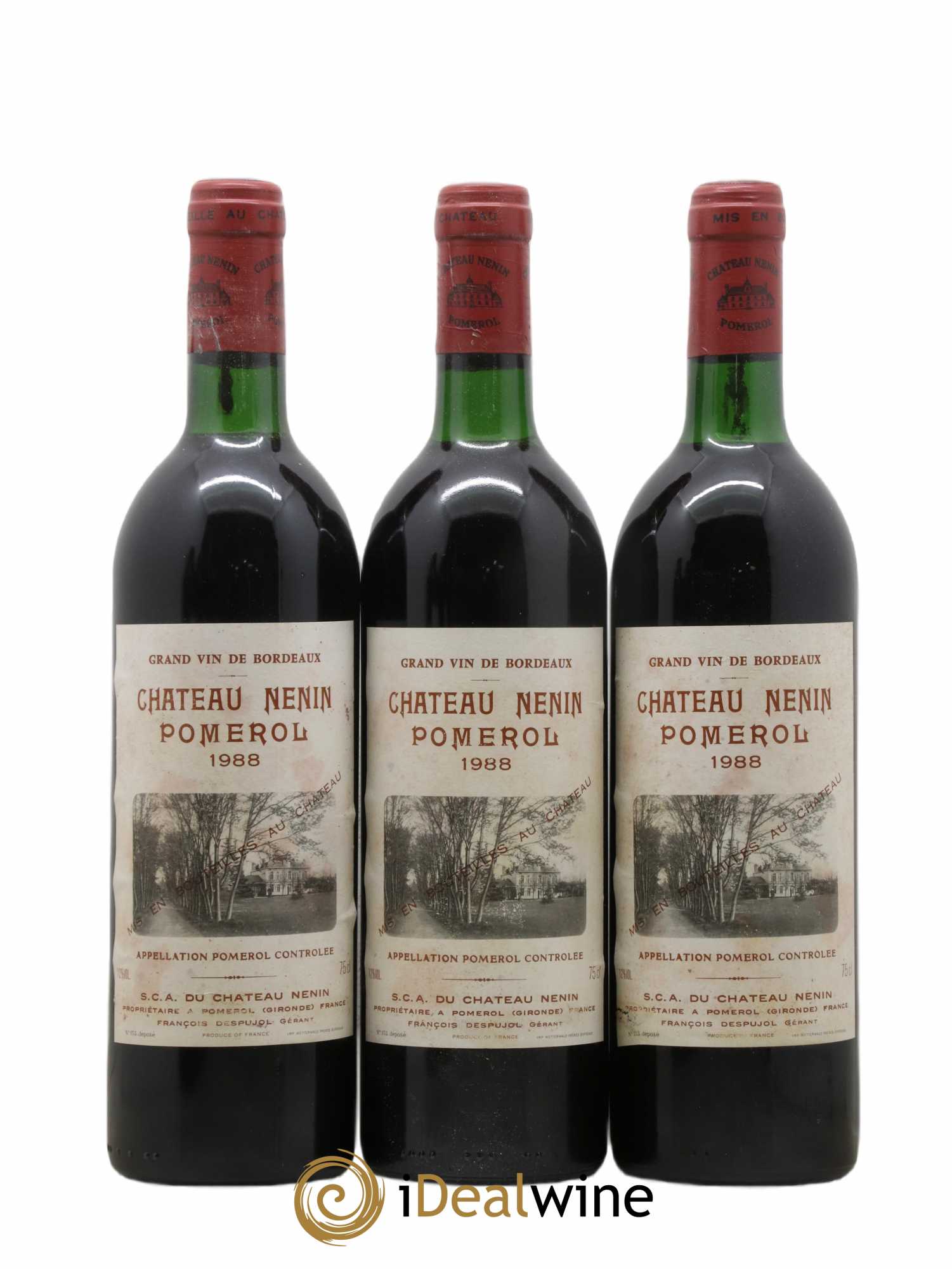 Château Nenin 1988 - Lot of 12 bottles - 3