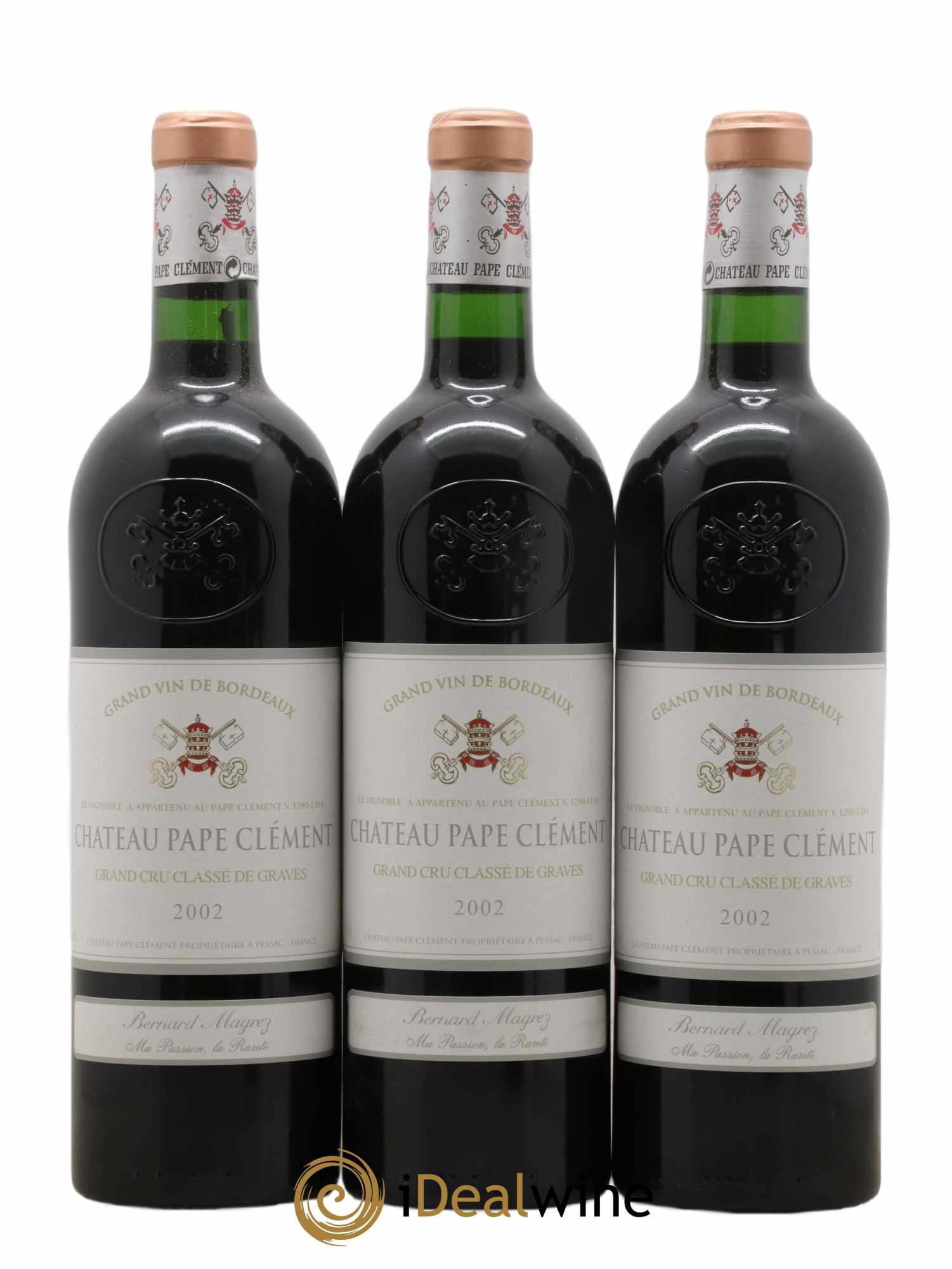 Château Pape Clément Cru Classé de Graves 2002 - Lot de 12 bouteilles - 2