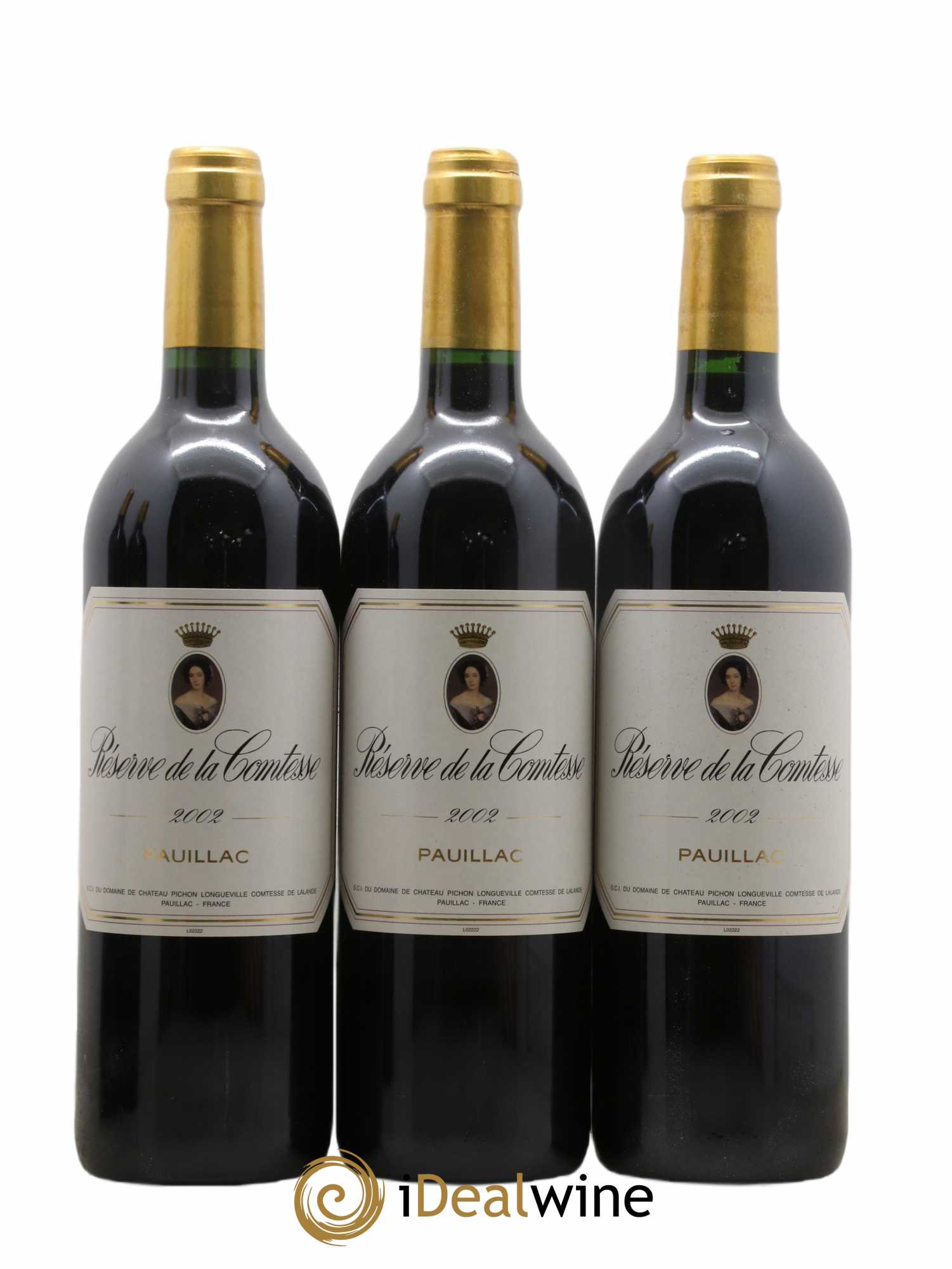 Réserve de la Comtesse Second Vin 2002 - Lot de 12 bouteilles - 2