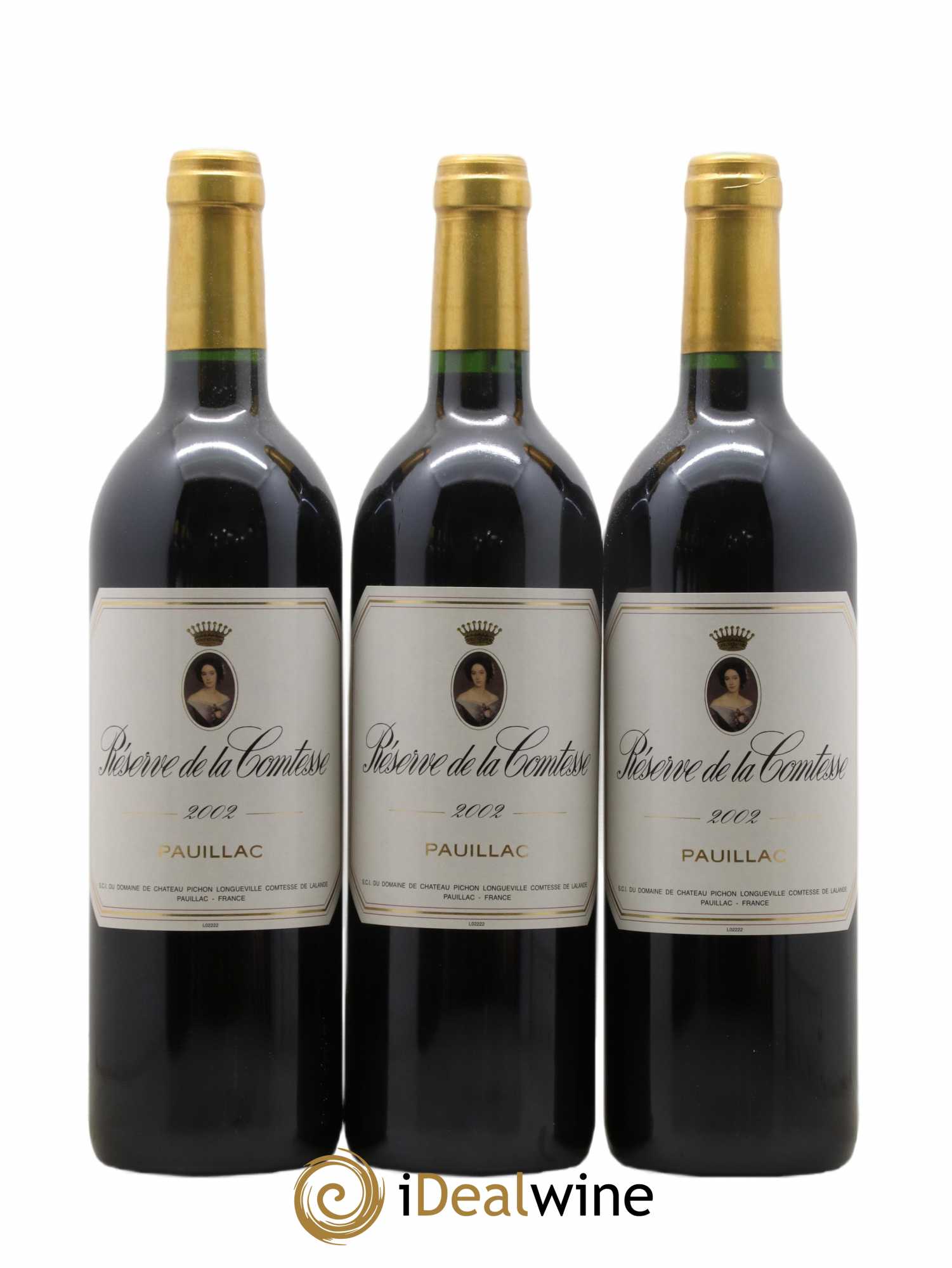 Réserve de la Comtesse Second Vin 2002 - Lot de 12 bouteilles - 3