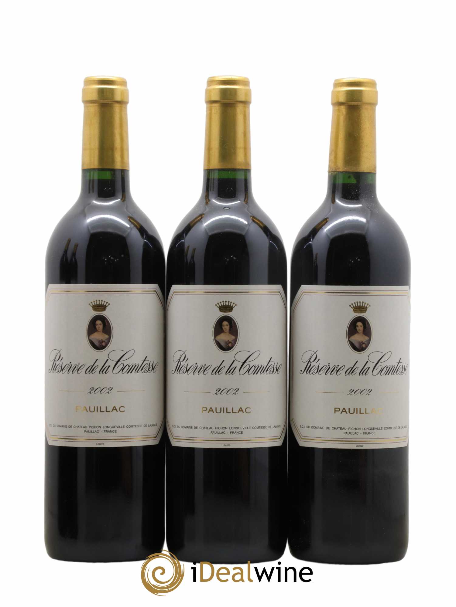 Réserve de la Comtesse Second Vin 2002 - Lot de 12 bouteilles - 4