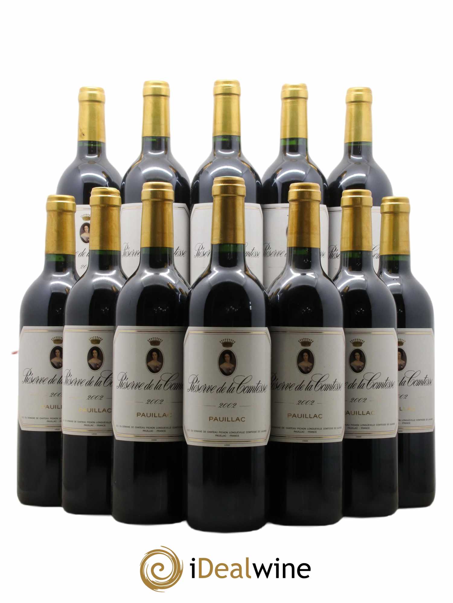 Réserve de la Comtesse Second Vin 2002 - Lot de 12 bouteilles - 0