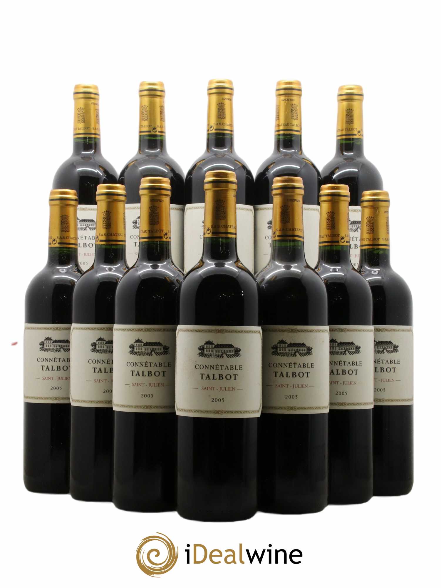 Connétable de Talbot Second Vin 2005 - Lot de 12 bouteilles - 0