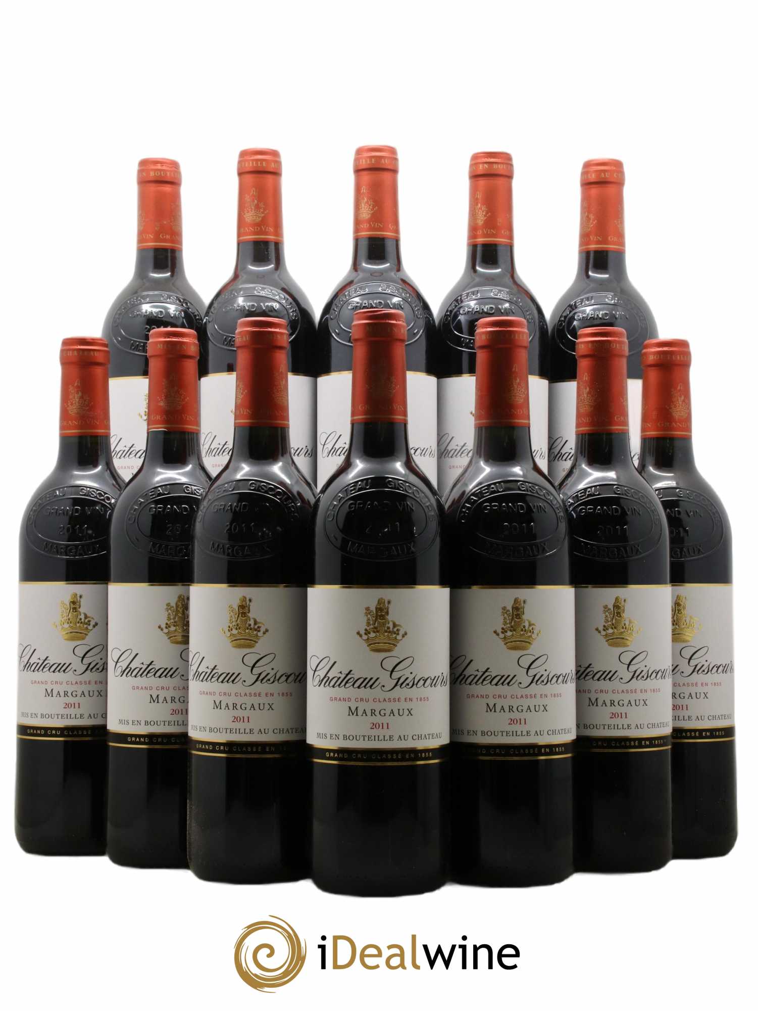 Château Giscours 3ème Grand Cru Classé 2011 - Lot de 12 bouteilles - 0