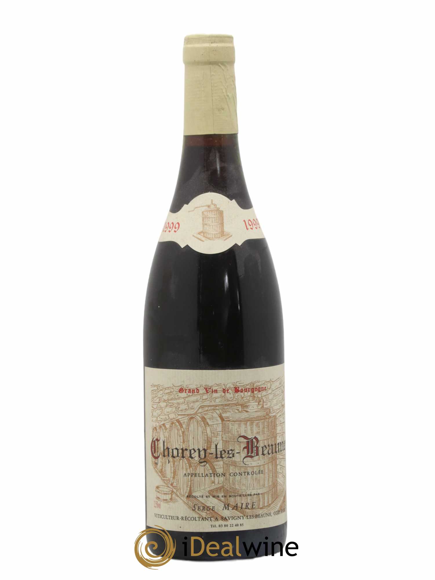 Chorey-lès-Beaune Serge Maire (sans prix de réserve) 1999 - Lot de 1 bouteille - 0