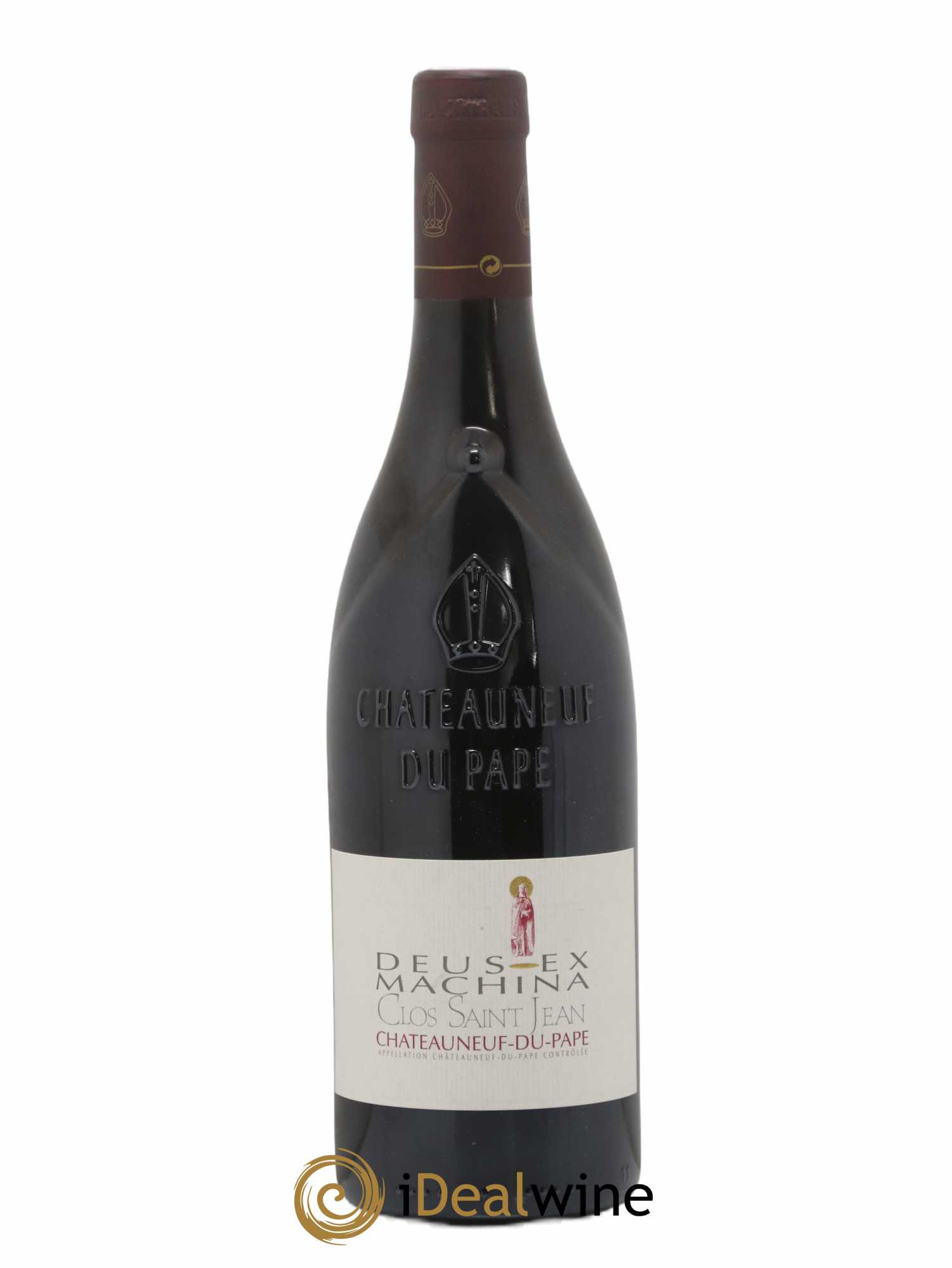 Châteauneuf-du-Pape Clos Saint-Jean Deus Ex Machina Pascal et Vincent Maurel 2017 - Lot de 1 bouteille - 0
