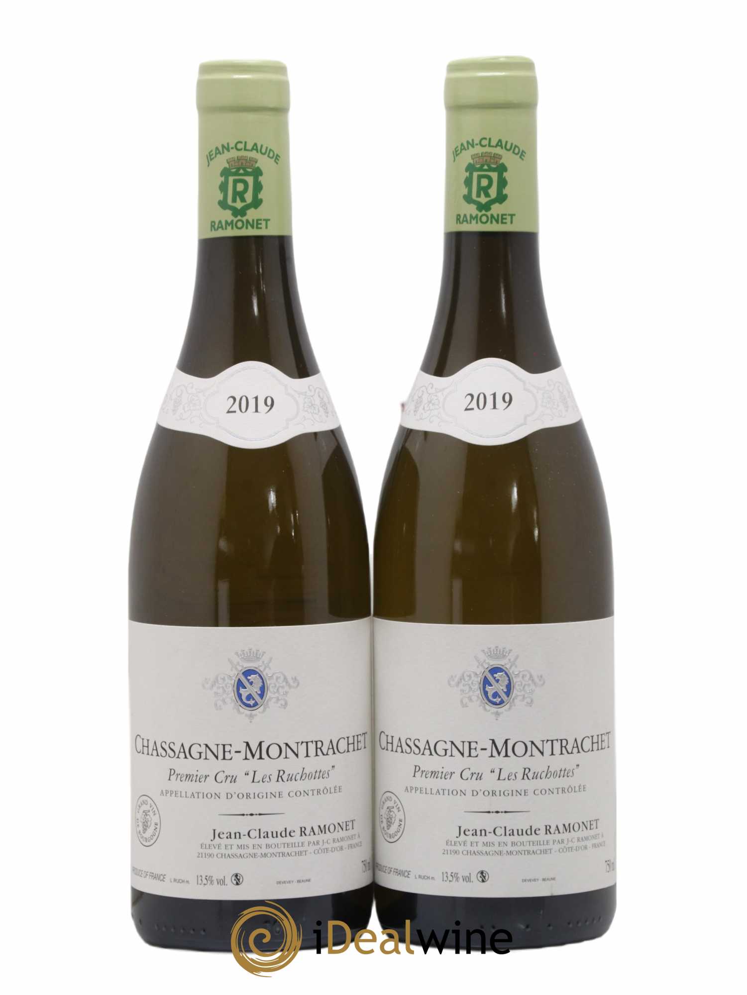 Chassagne-Montrachet 1er Cru Les Ruchottes Ramonet (Domaine) 2019 - Lot de 2 bouteilles - 0