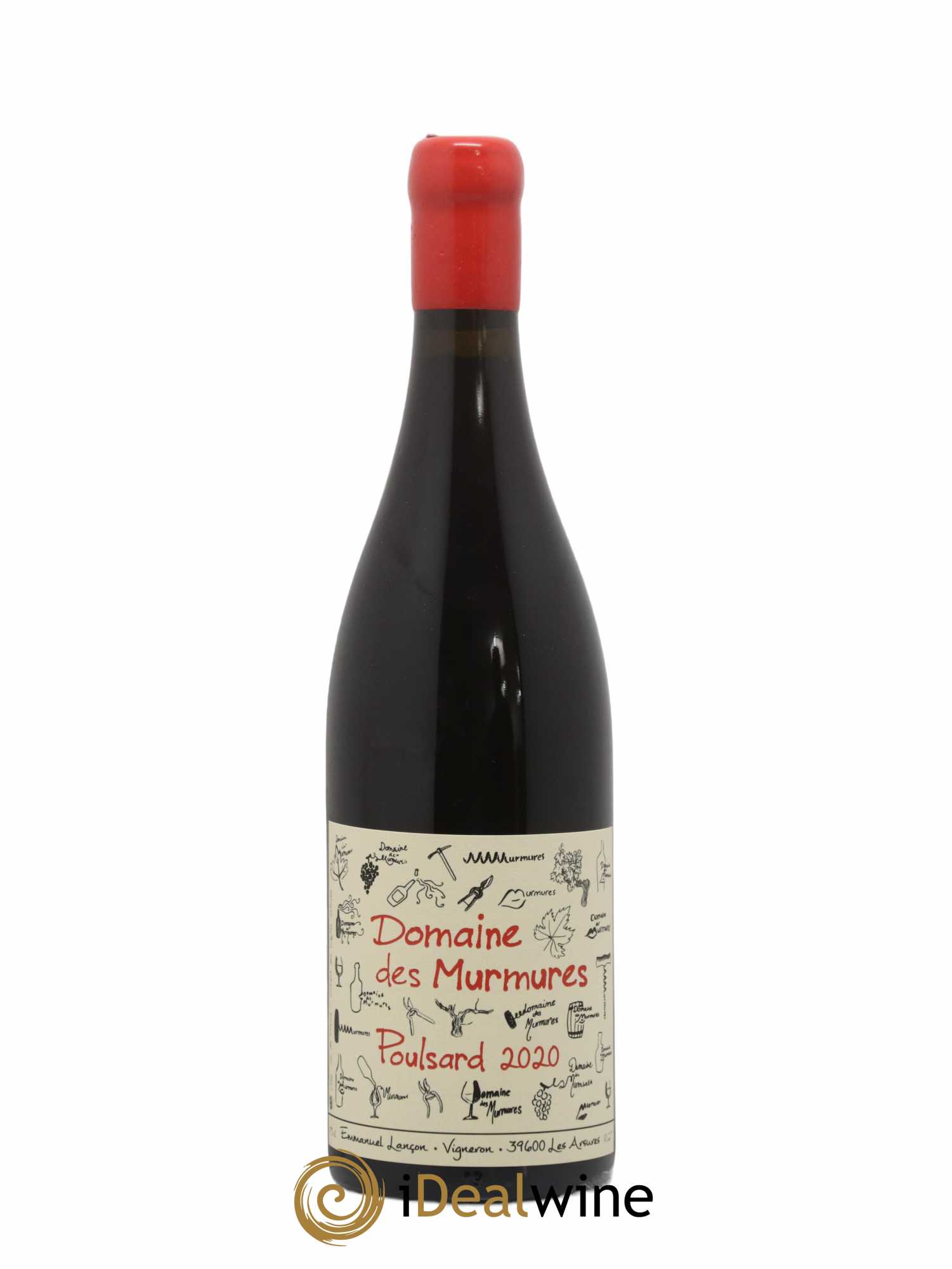 Vin de France Poulsard Murmures (Domaine des) - Emmanuel Lançon 2020 - Lot de 1 bouteille - 0
