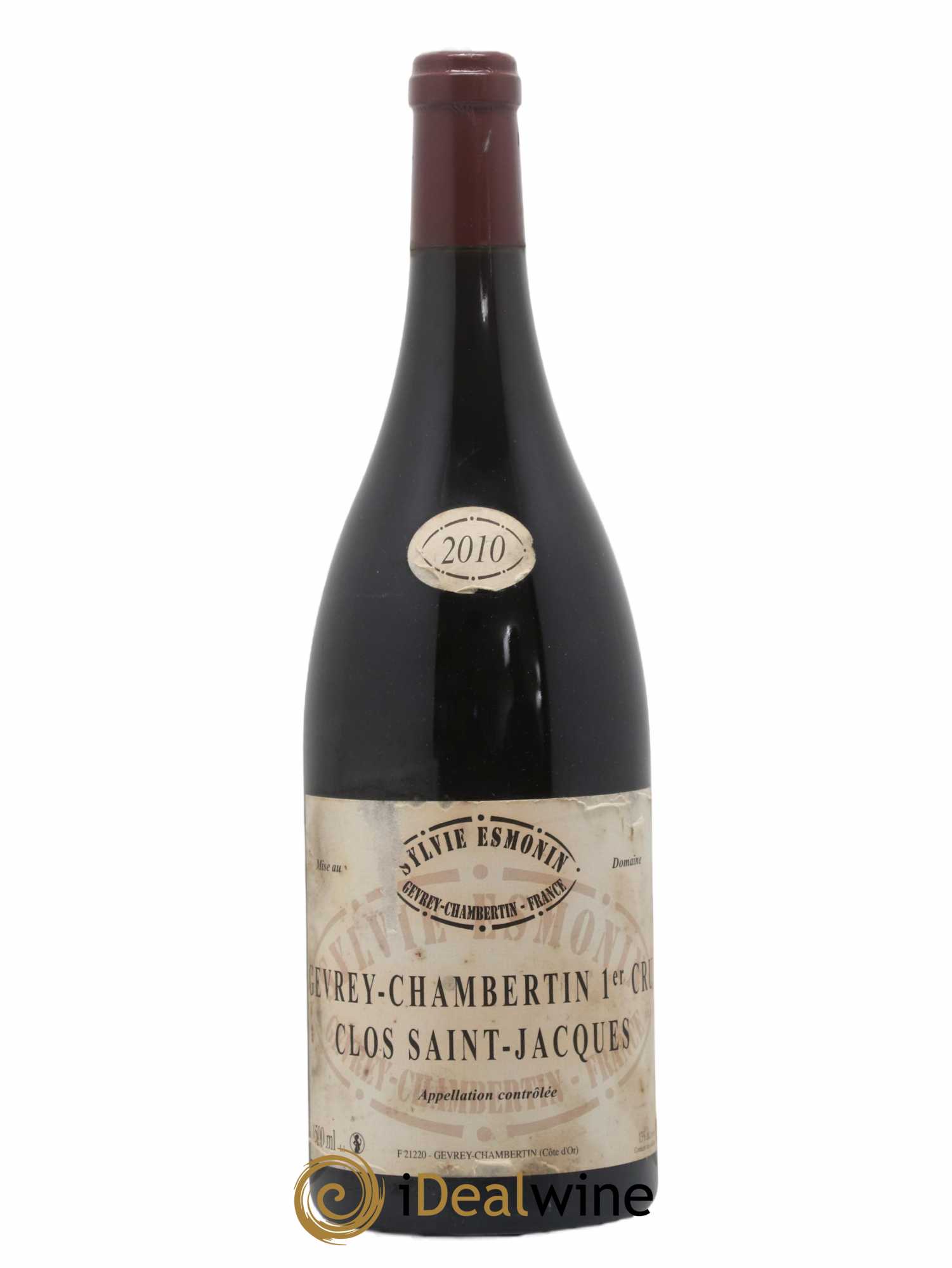 Gevrey-Chambertin 1er Cru Clos Saint Jacques Sylvie Esmonin 2010 - Lot de 1 magnum - 0