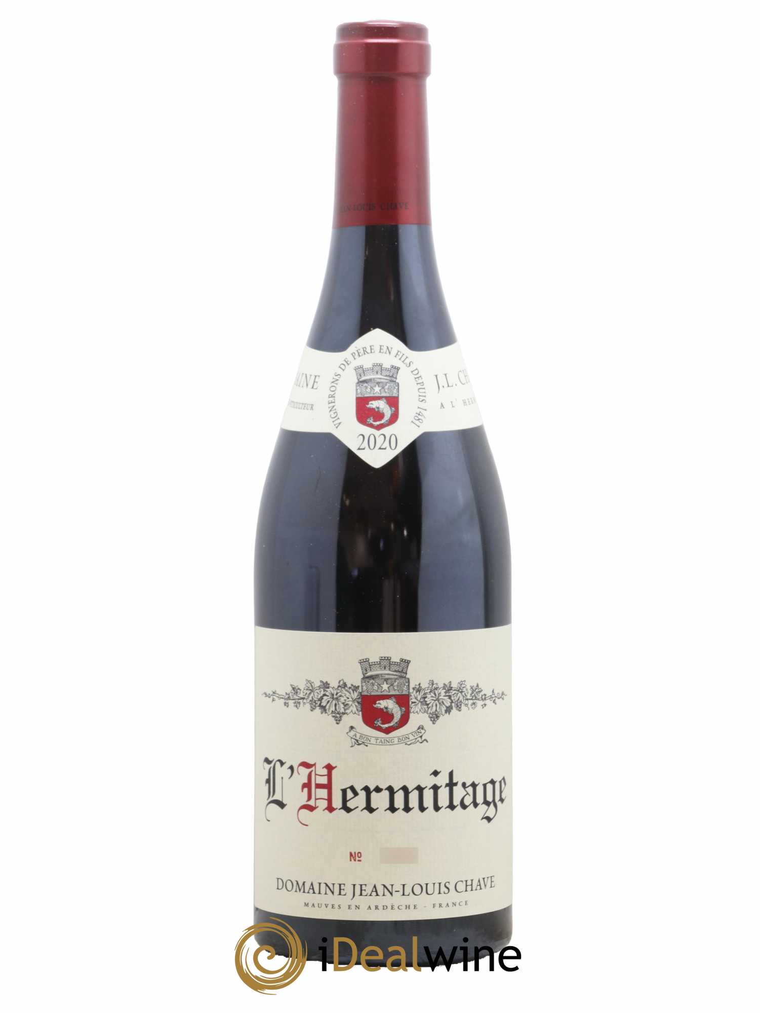Hermitage Jean-Louis Chave 2020 - Lot de 1 bouteille - 0